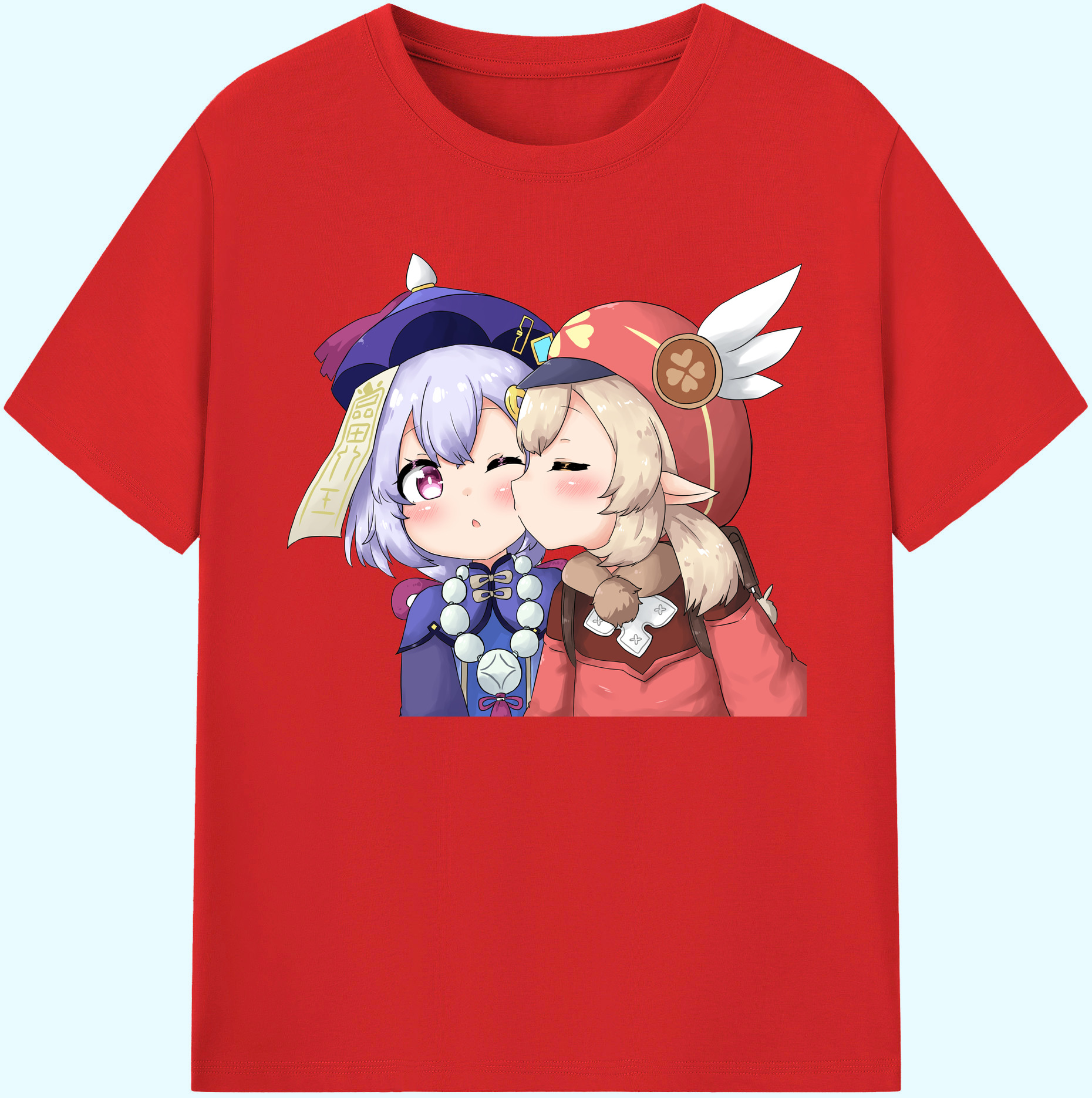げんし神 七七 なな  genshin Nana 綿100％ メンズ半袖Tシャツ｜肌触りやわらか＆通気性