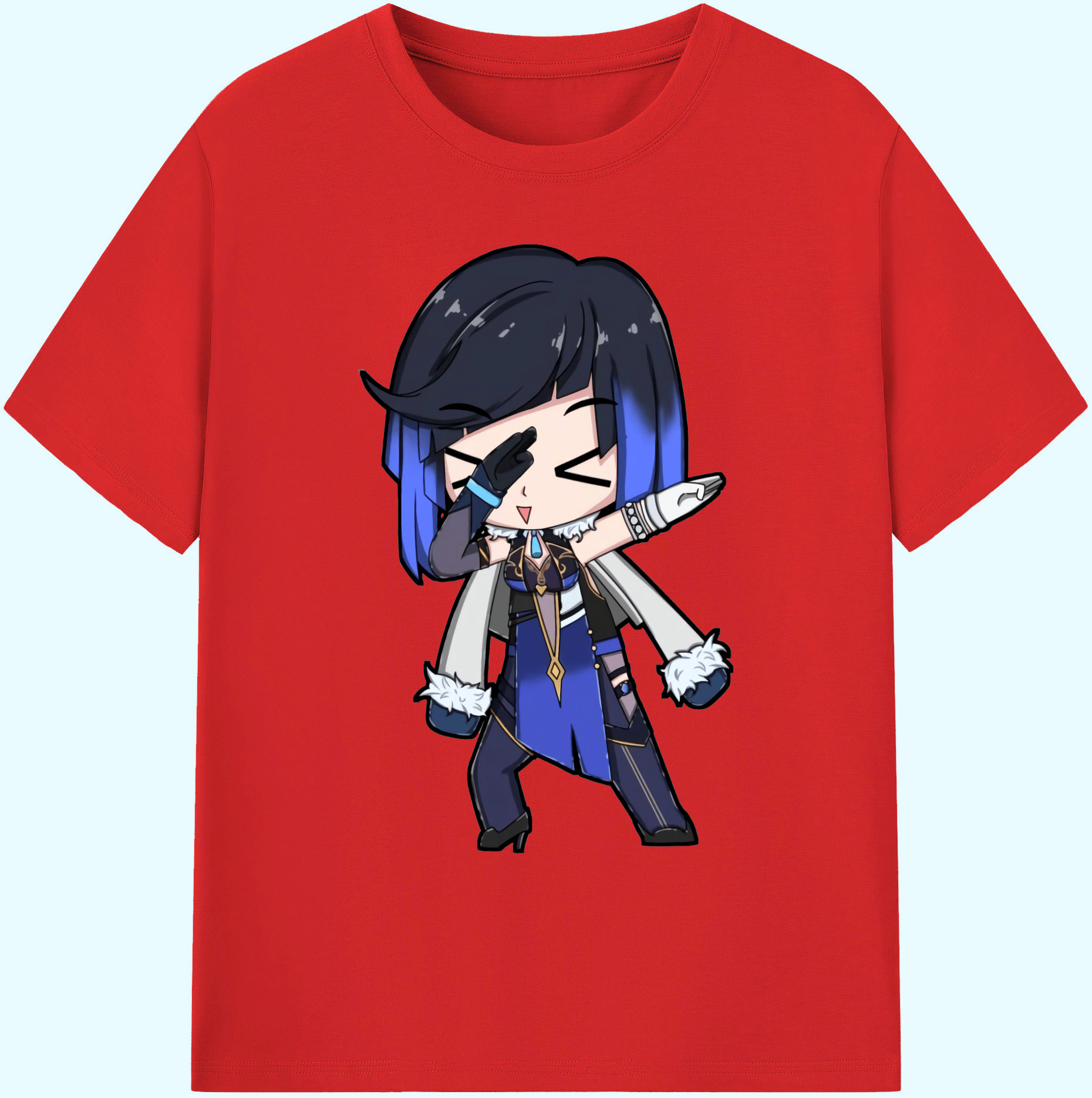 げんし神 夜兰 やらん genshin Yaran 綿100％ メンズ半袖Tシャツ｜肌触りやわらか＆通気性