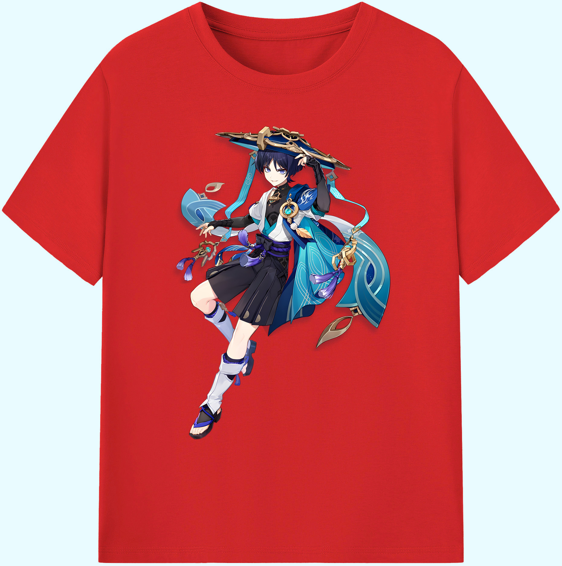 げんし神 さんペい genshin Sanpei 綿100％ メンズ半袖Tシャツ｜肌触りやわらか＆通気性
