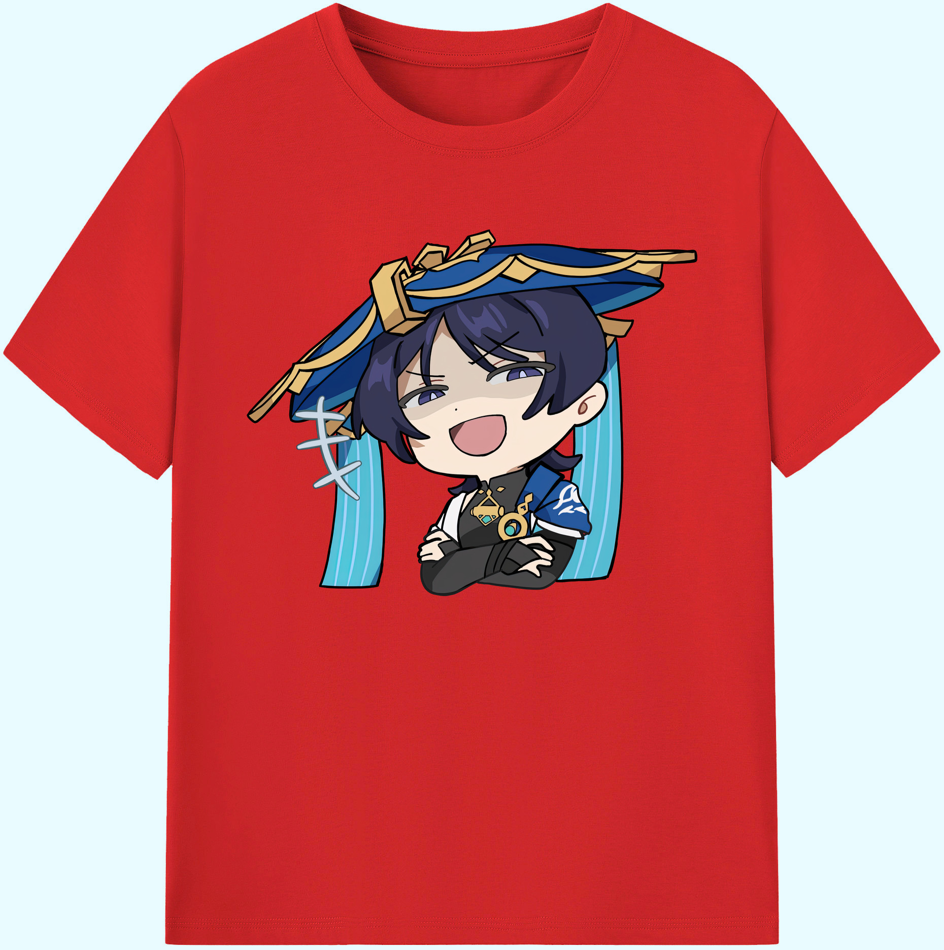 げんし神 さんペい genshin Sanpei 綿100％ メンズ半袖Tシャツ｜肌触りやわらか＆通気性