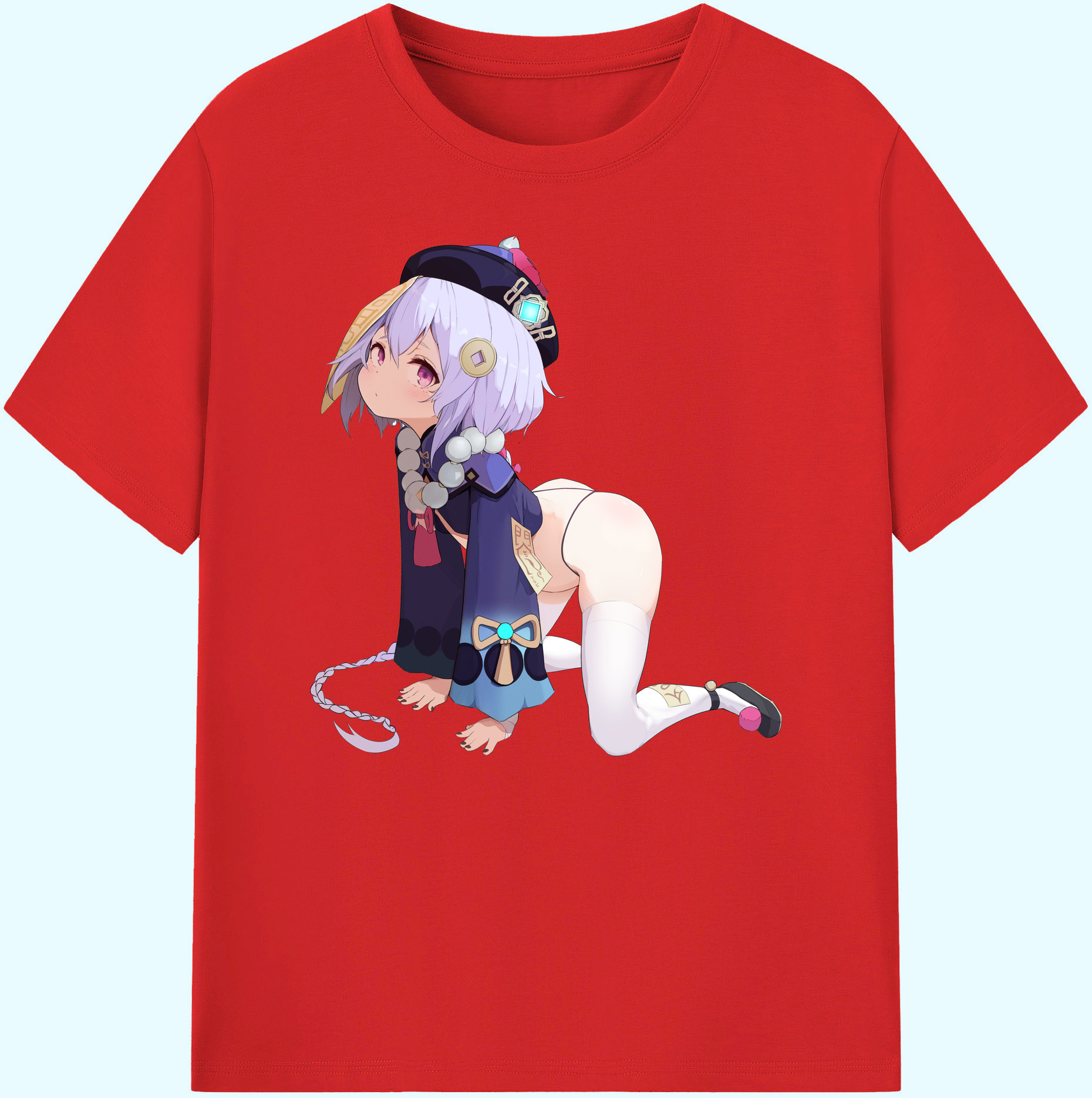 げんし神 七七 なな  genshin Nana 綿100％ メンズ半袖Tシャツ｜肌触りやわらか＆通気性