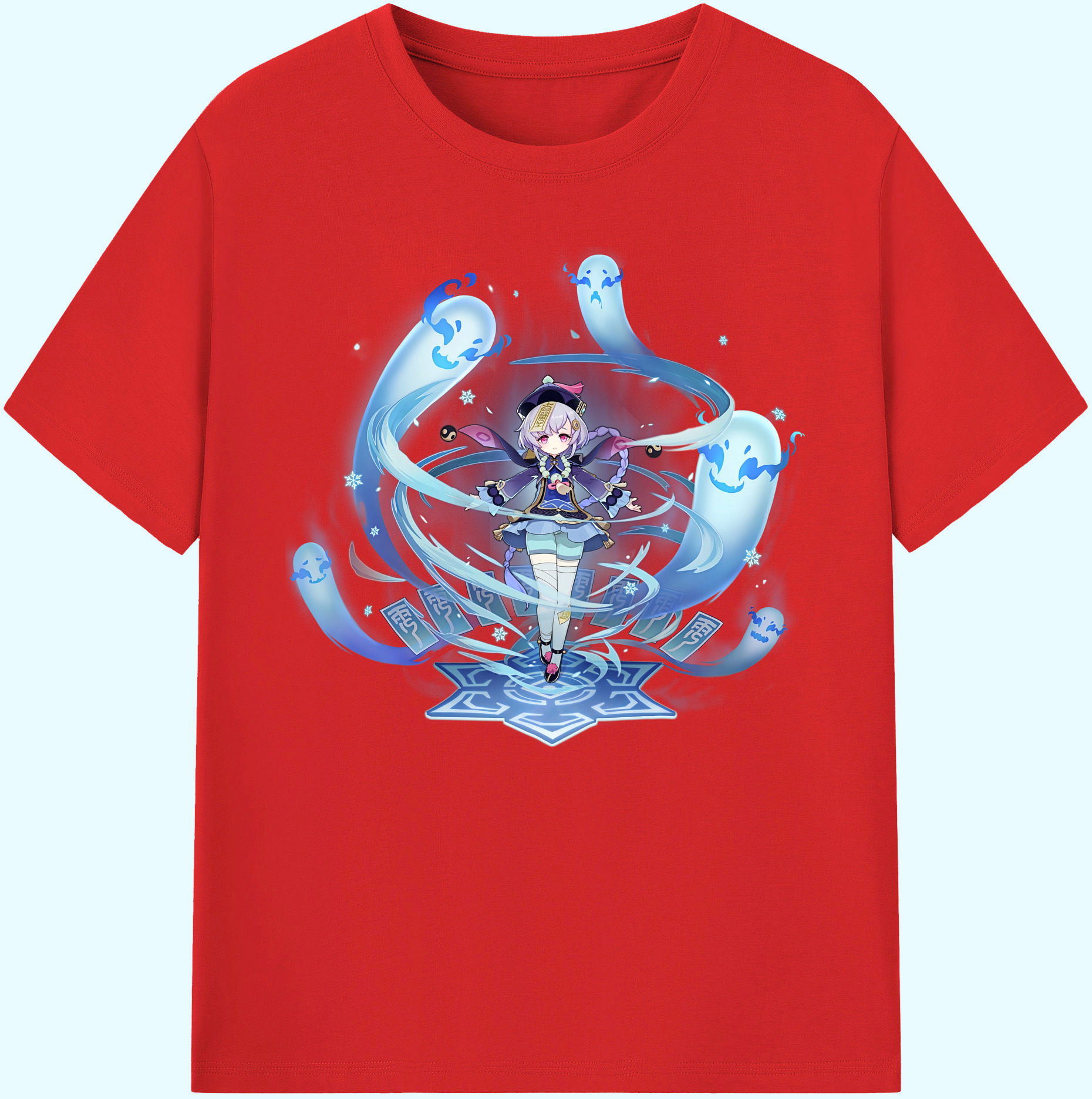 げんし神 七七 なな  genshin Nana 綿100％ メンズ半袖Tシャツ｜肌触りやわらか＆通気性