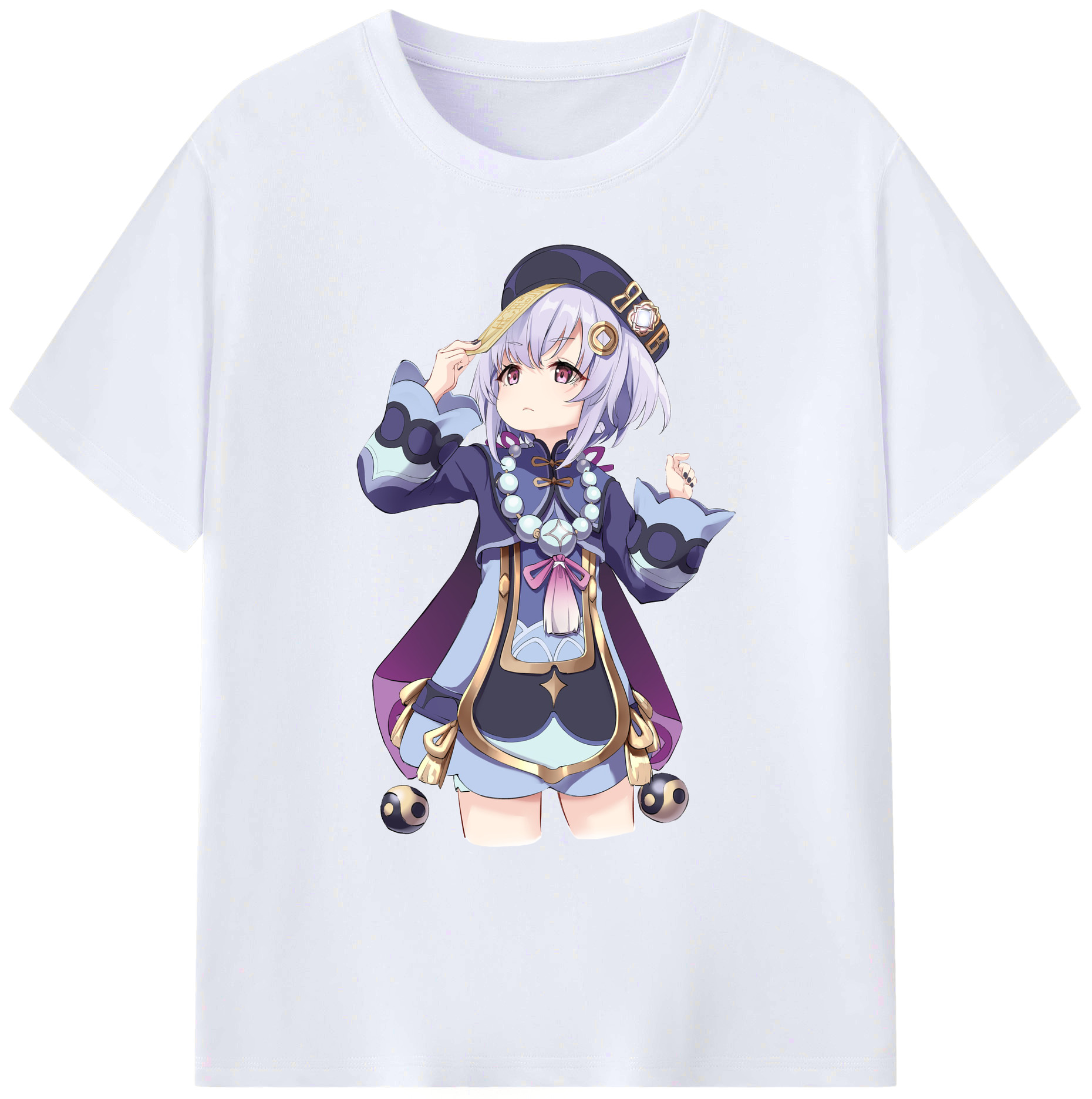 げんし神 七七 なな  genshin Nana 綿100％ メンズ半袖Tシャツ｜肌触りやわらか＆通気性