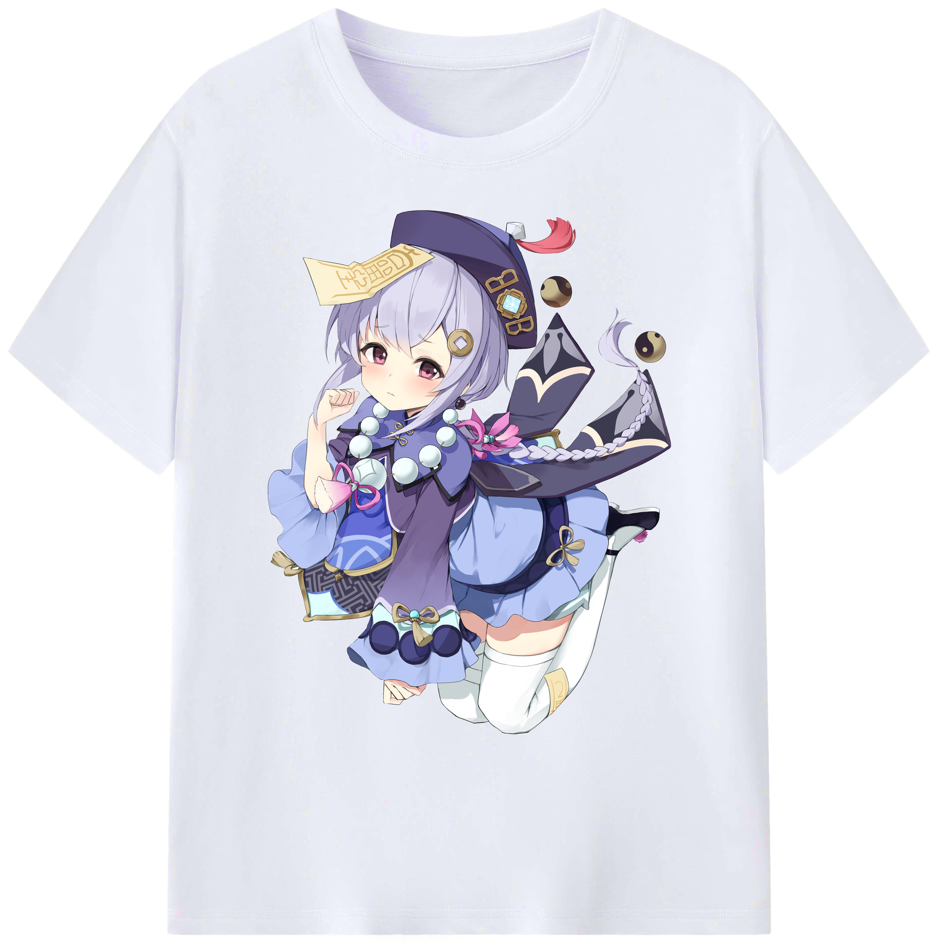 げんし神 七七 なな  genshin Nana 綿100％ メンズ半袖Tシャツ｜肌触りやわらか＆通気性