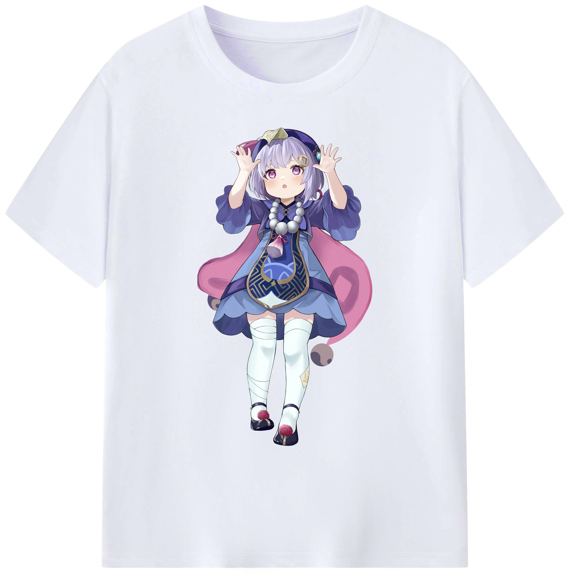 げんし神 七七 なな  genshin Nana 綿100％ メンズ半袖Tシャツ｜肌触りやわらか＆通気性
