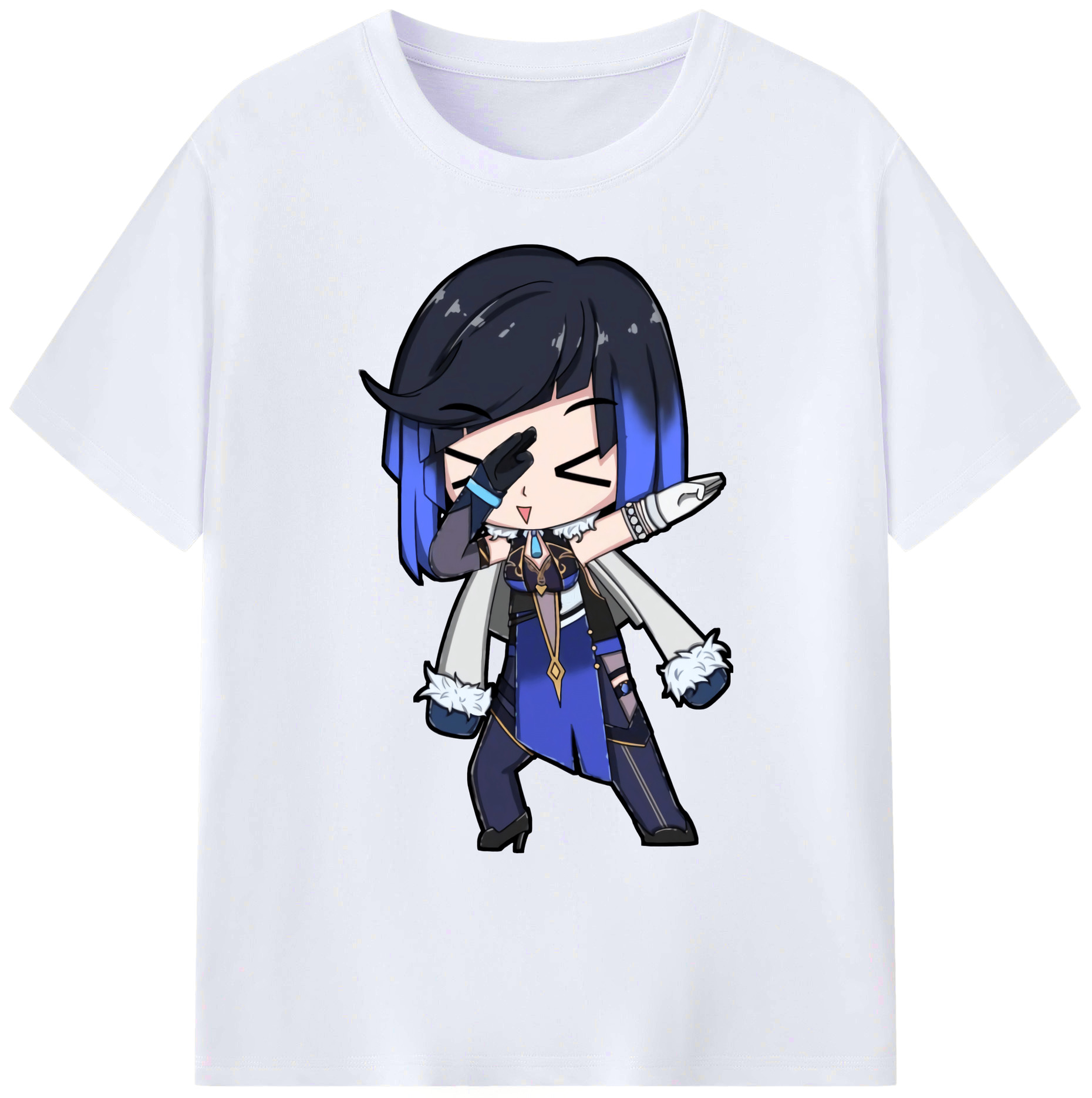 げんし神 夜兰 やらん genshin Yaran 綿100％ メンズ半袖Tシャツ｜肌触りやわらか＆通気性
