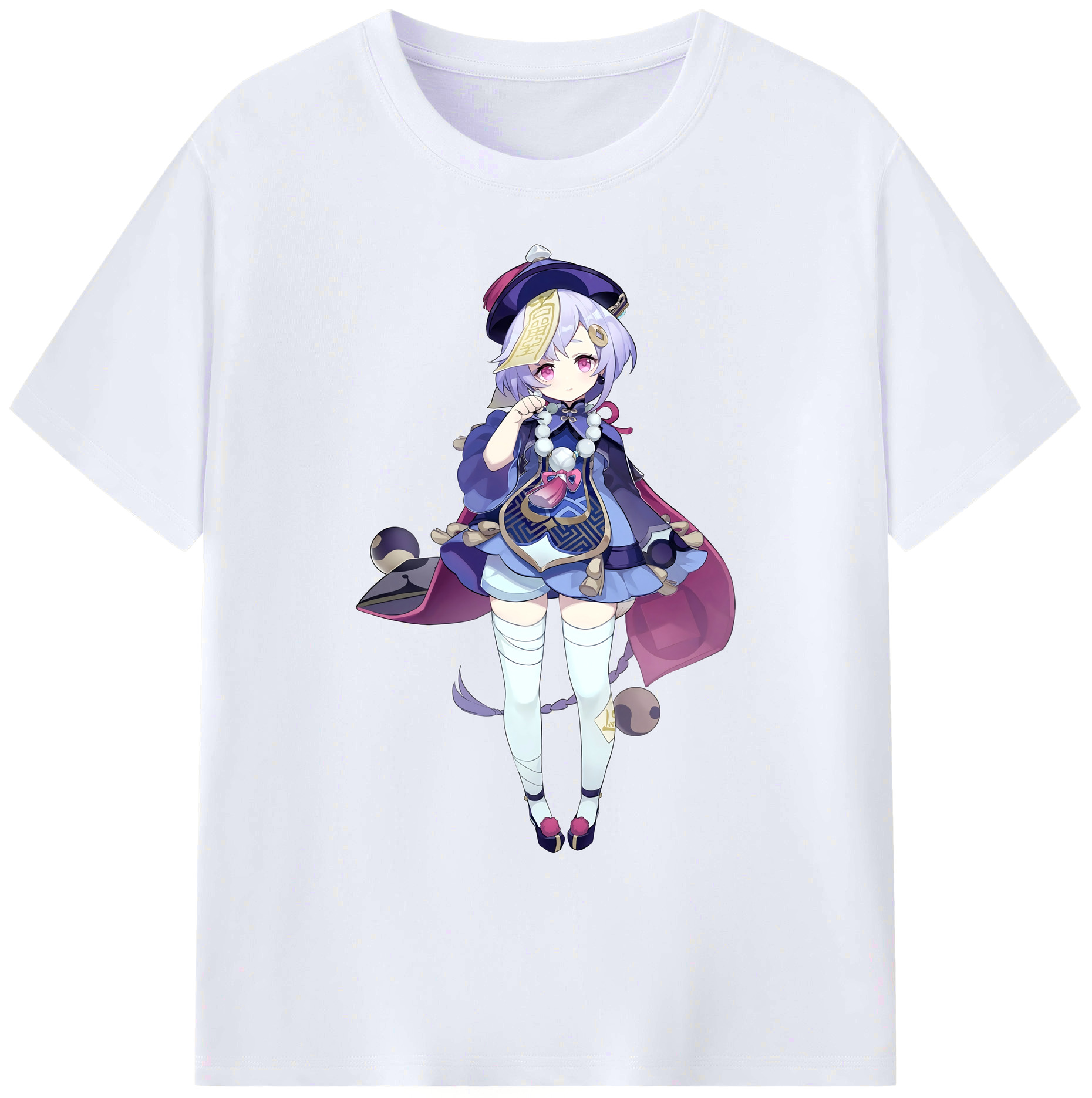 げんし神 七七 なな  genshin Nana 綿100％ メンズ半袖Tシャツ｜肌触りやわらか＆通気性