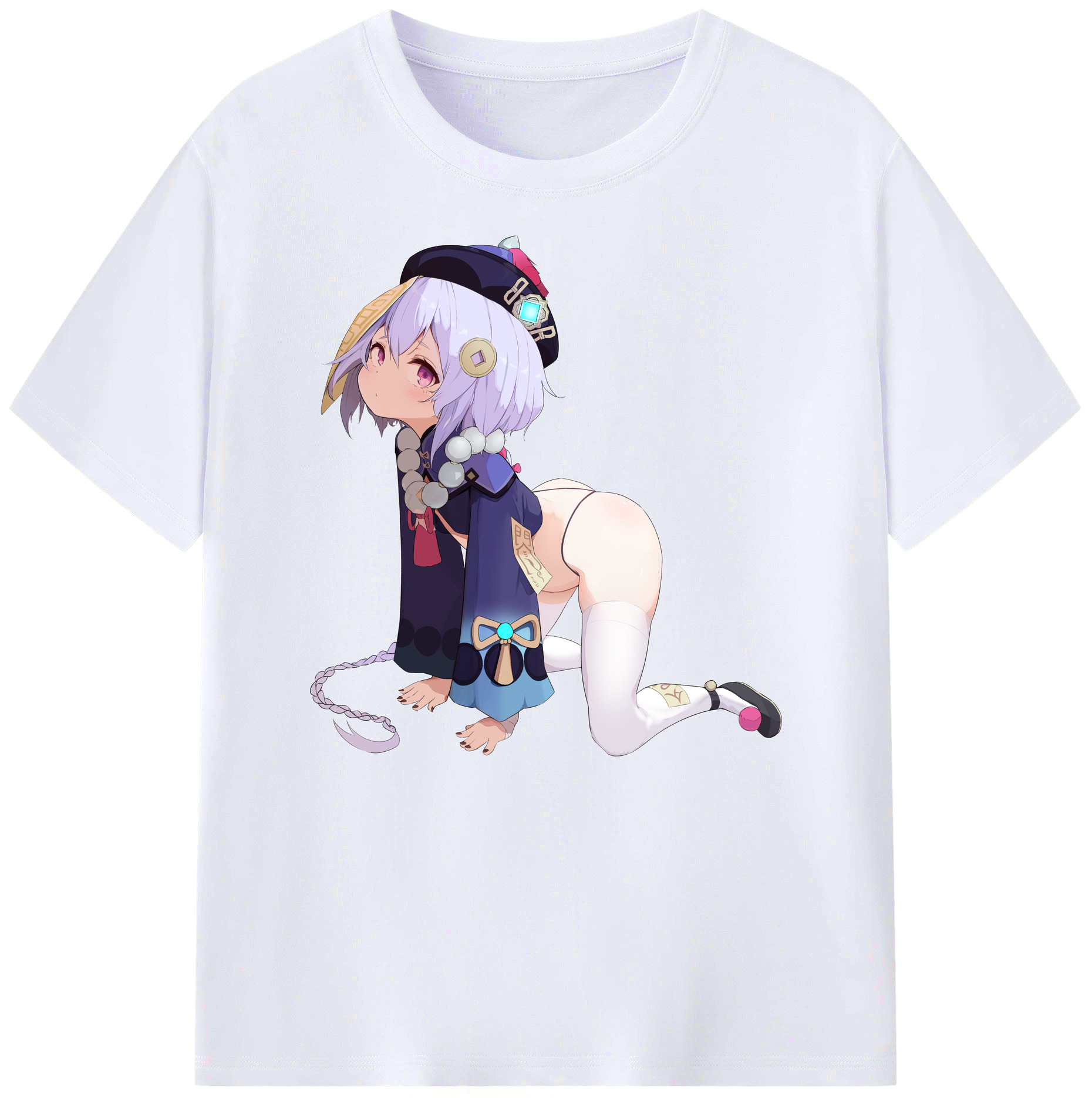 げんし神 七七 なな  genshin Nana 綿100％ メンズ半袖Tシャツ｜肌触りやわらか＆通気性