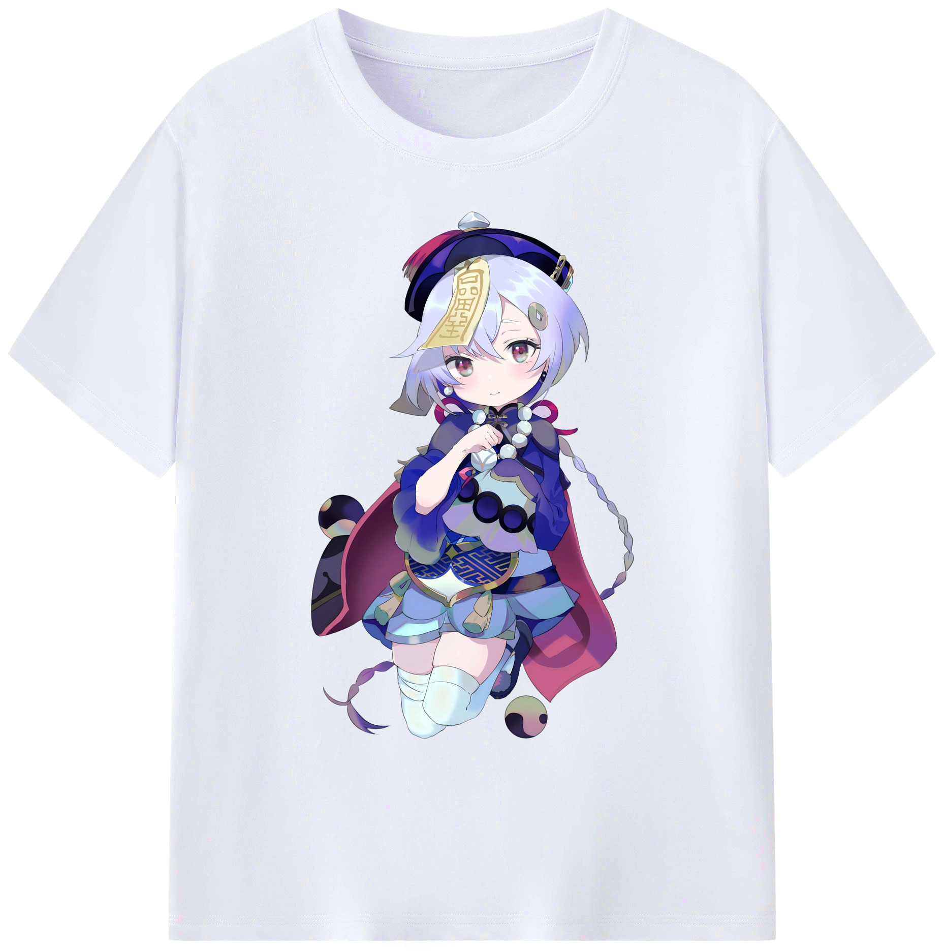 げんし神 七七 なな  genshin Nana 綿100％ メンズ半袖Tシャツ｜肌触りやわらか＆通気性