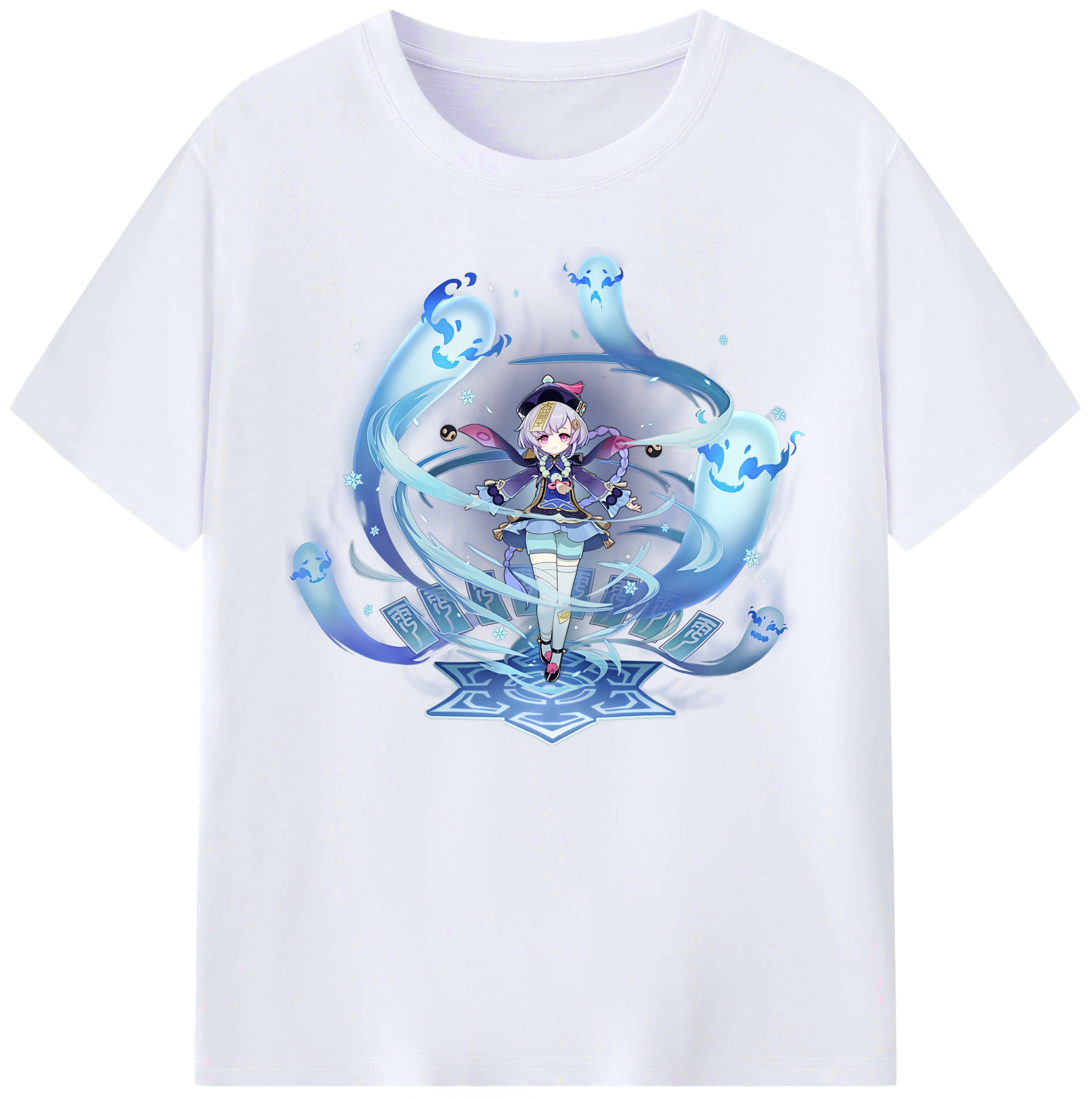げんし神 七七 なな  genshin Nana 綿100％ メンズ半袖Tシャツ｜肌触りやわらか＆通気性