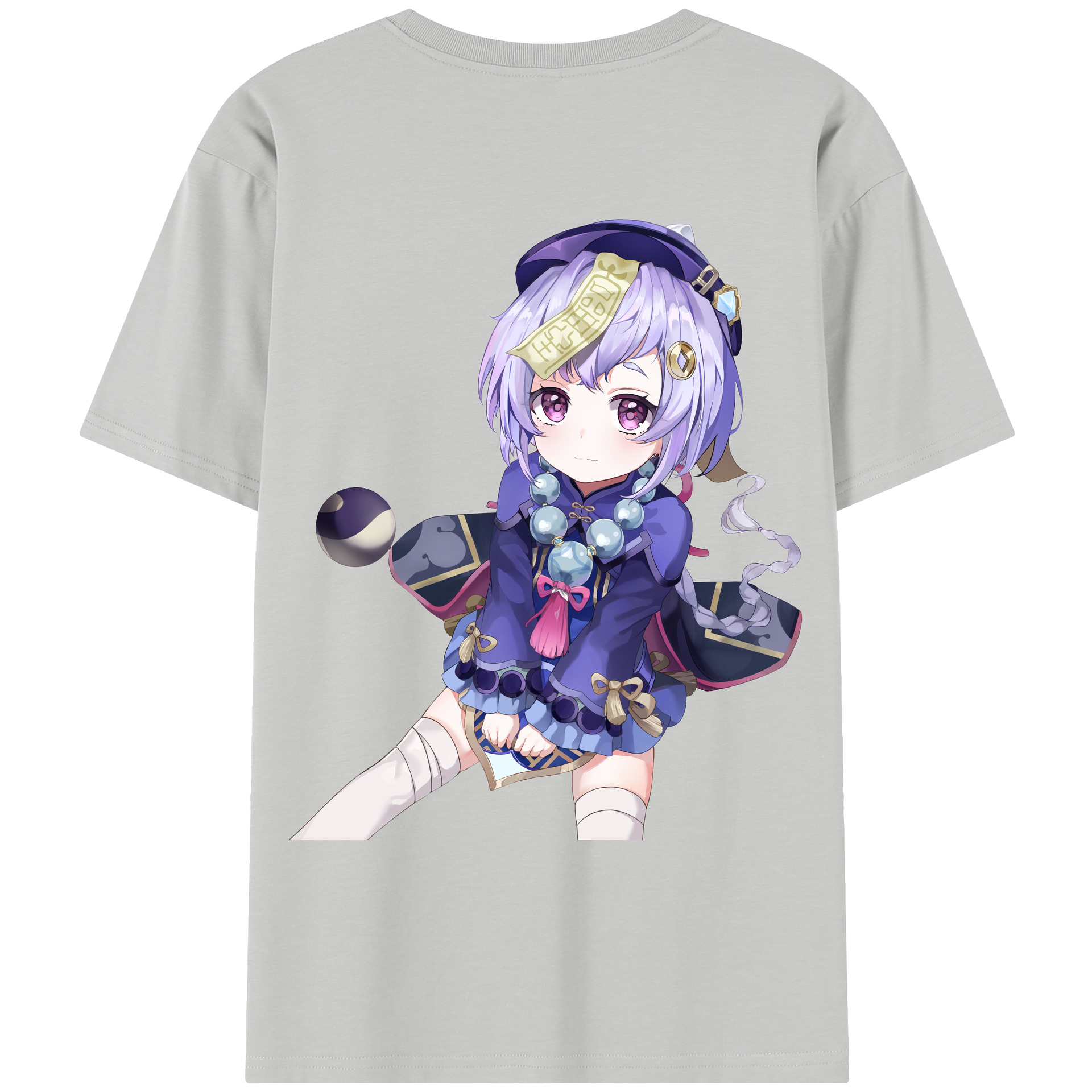 げんし神 七七 なな  genshin Nana レディース半袖Tシャツ(バックプリント)