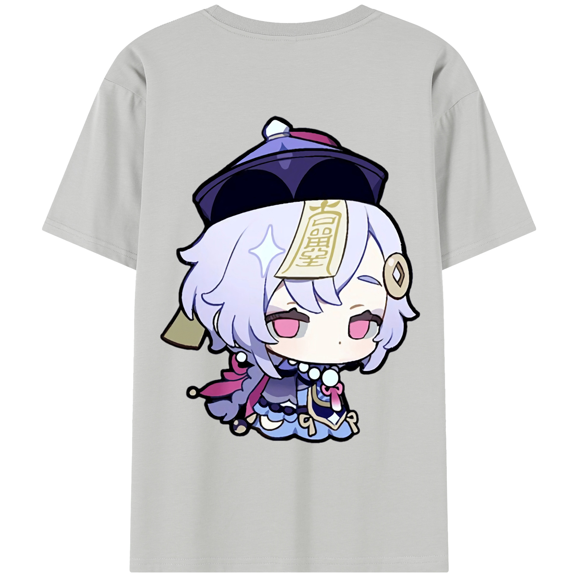 げんし神 七七 なな  genshin Nana レディース半袖Tシャツ(バックプリント)