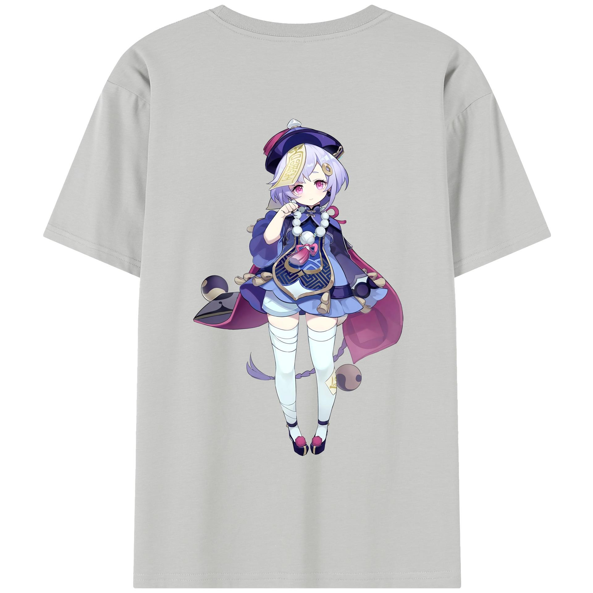 げんし神 七七 なな  genshin Nana レディース半袖Tシャツ(バックプリント)