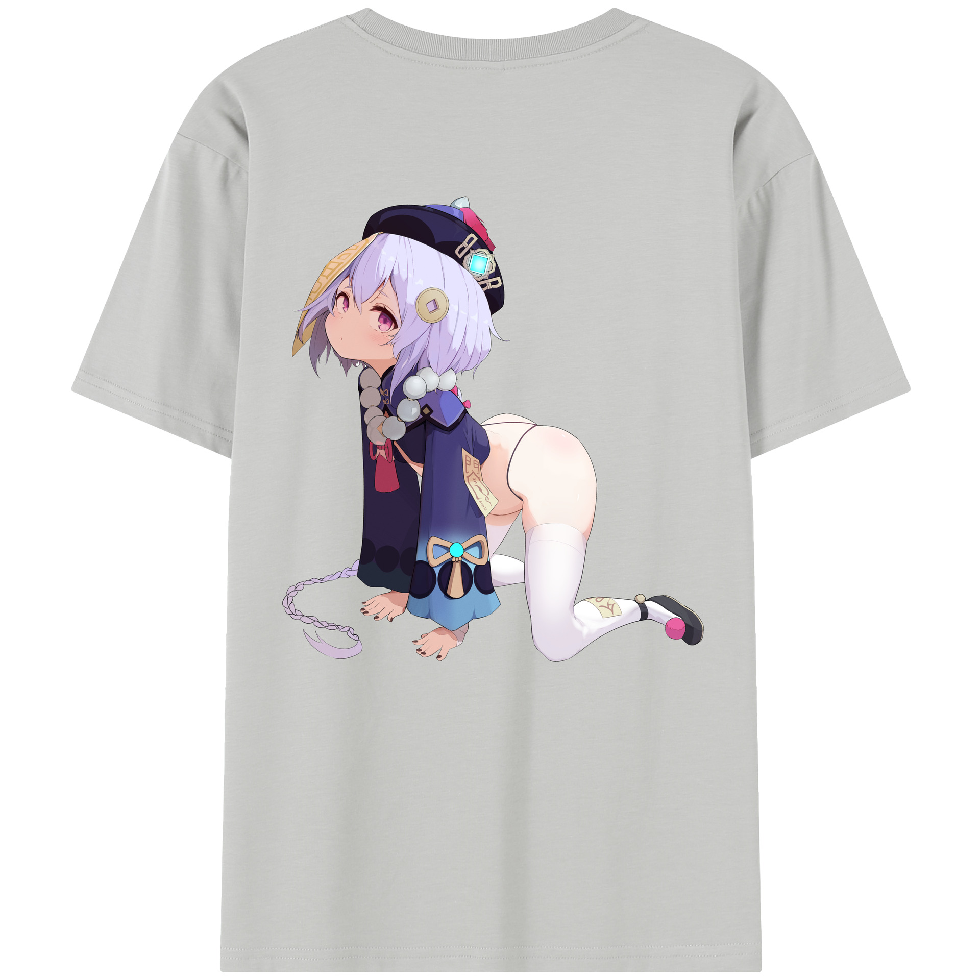 げんし神 七七 なな  genshin Nana レディース半袖Tシャツ(バックプリント)