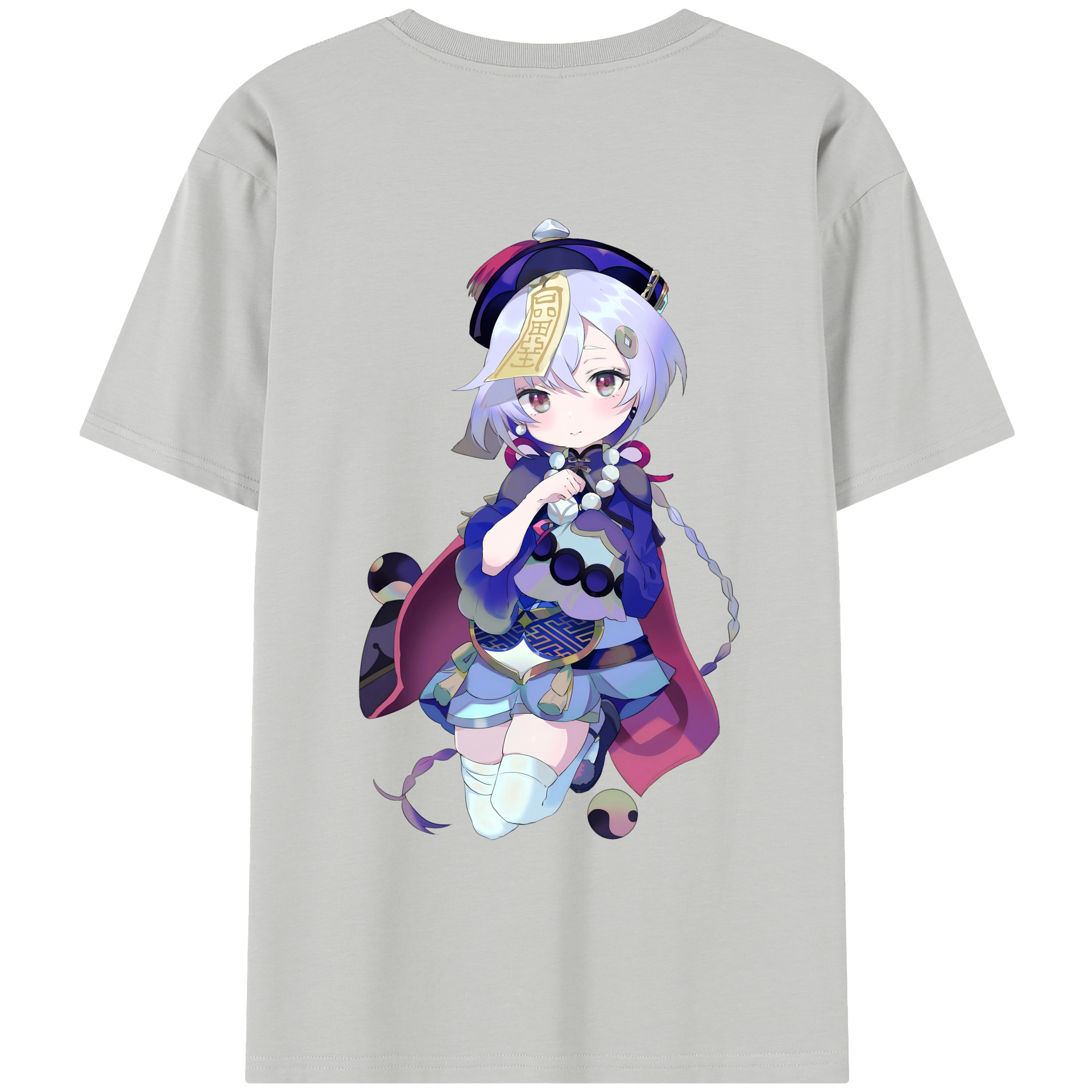 げんし神 七七 なな  genshin Nana レディース半袖Tシャツ(バックプリント)
