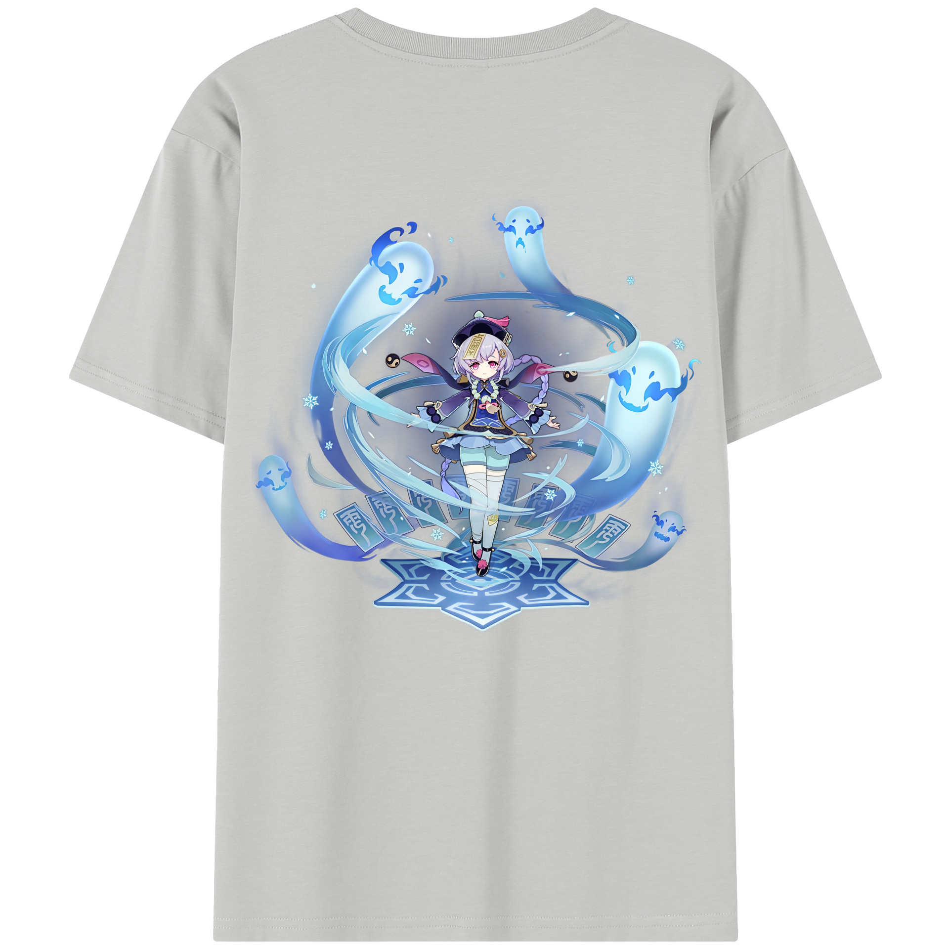 げんし神 七七 なな  genshin Nana レディース半袖Tシャツ(バックプリント)