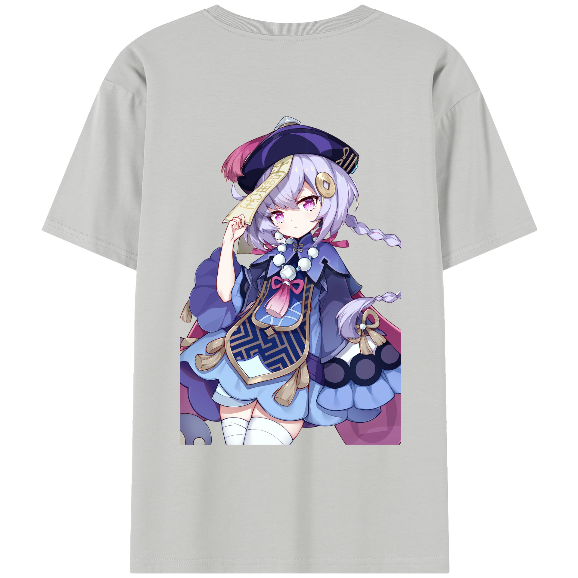 げんし神 七七 なな  genshin Nana レディース半袖Tシャツ(バックプリント)