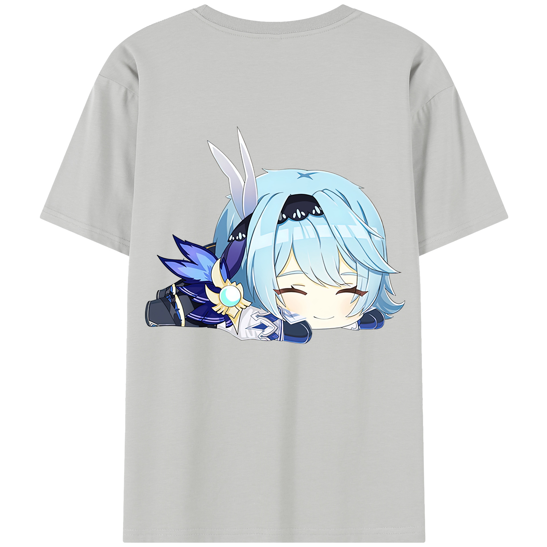 げんし神 优菈 ゆうら genshin Yūra レディース半袖Tシャツ(バックプリント)
