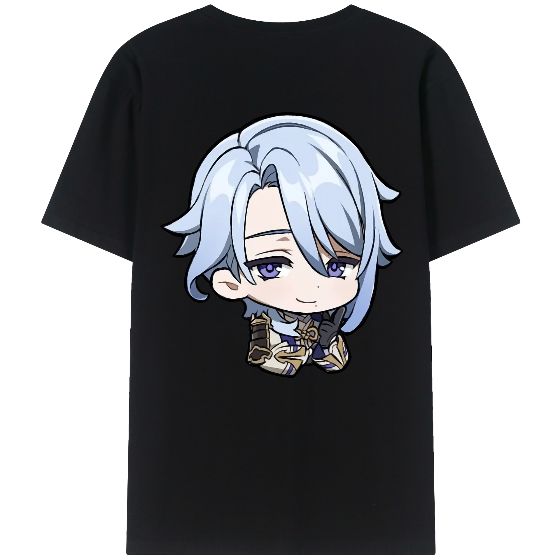 げんし神 神里綾人 かみさとあやと genshin Kamisato Ayato レディース半袖Tシャツ(バックプリント)