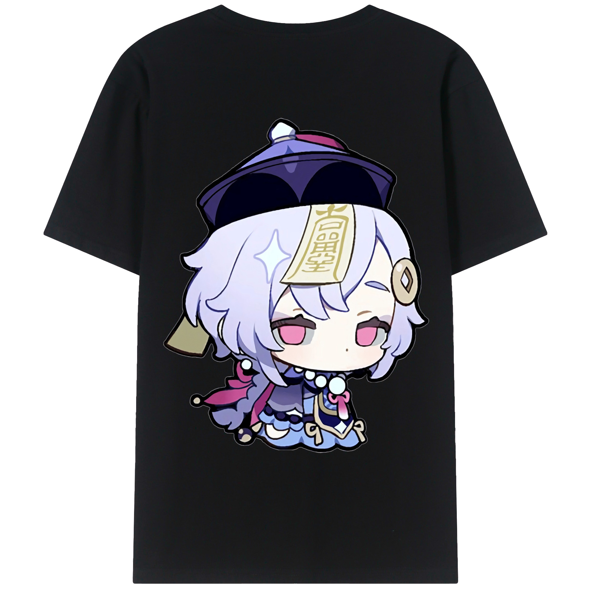 げんし神 七七 なな  genshin Nana レディース半袖Tシャツ(バックプリント)