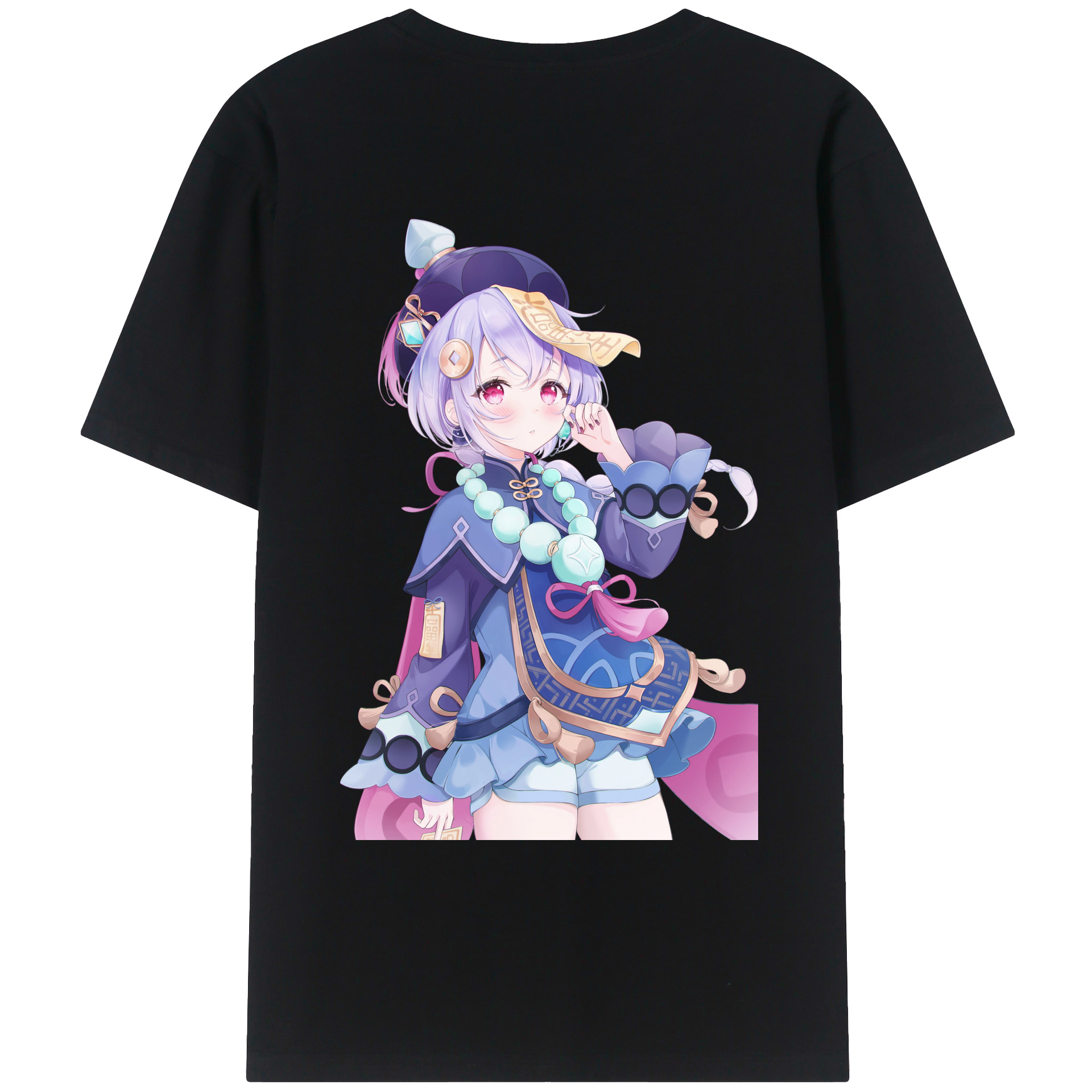 げんし神 七七 なな  genshin Nana レディース半袖Tシャツ(バックプリント)