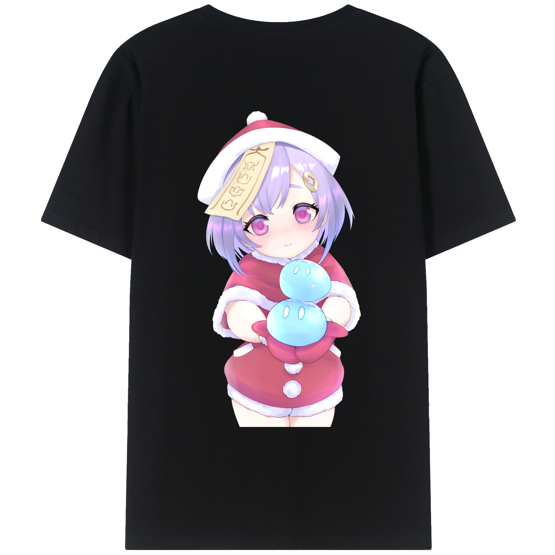 げんし神 七七 なな  genshin Nana レディース半袖Tシャツ(バックプリント)
