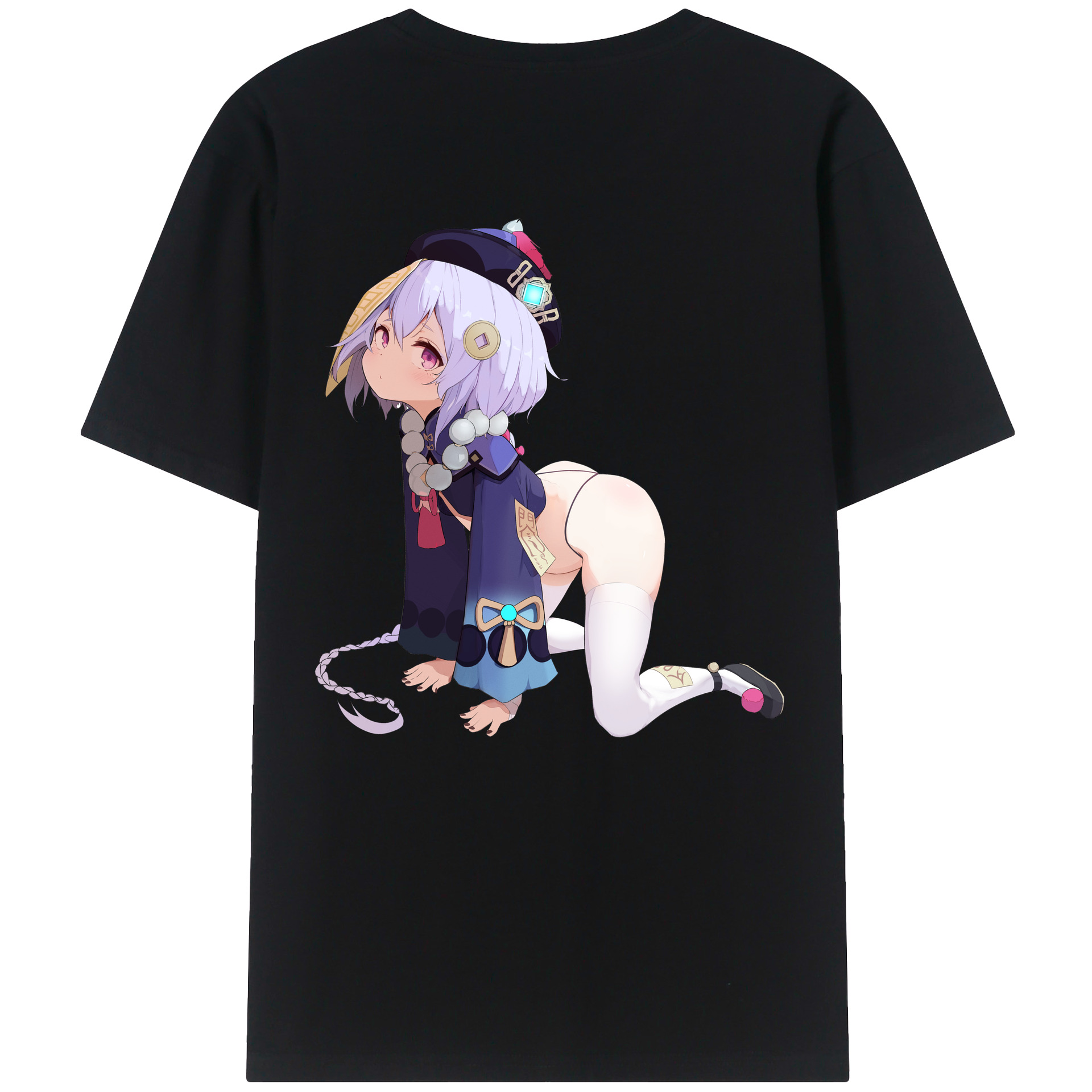 げんし神 七七 なな  genshin Nana レディース半袖Tシャツ(バックプリント)