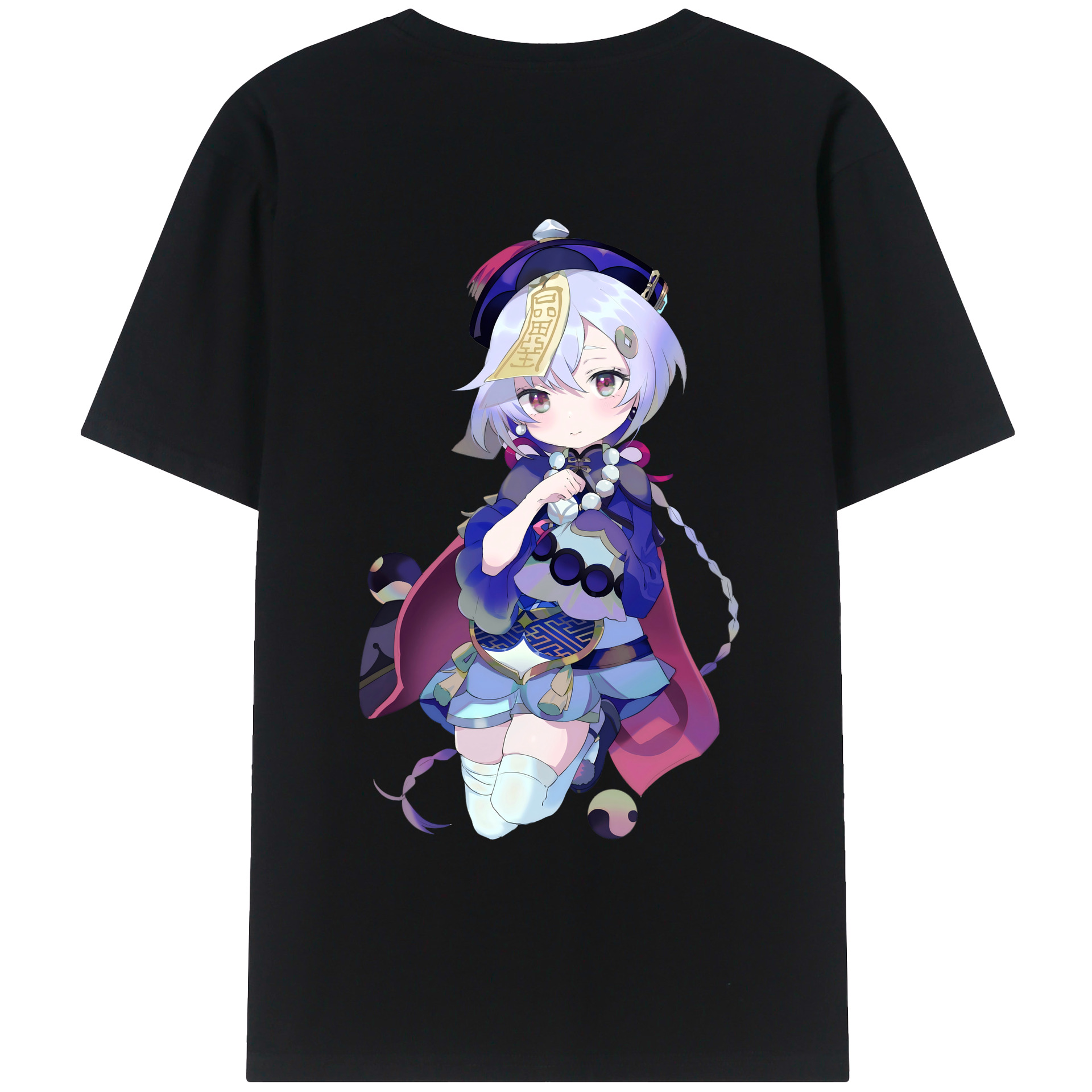 げんし神 七七 なな  genshin Nana レディース半袖Tシャツ(バックプリント)