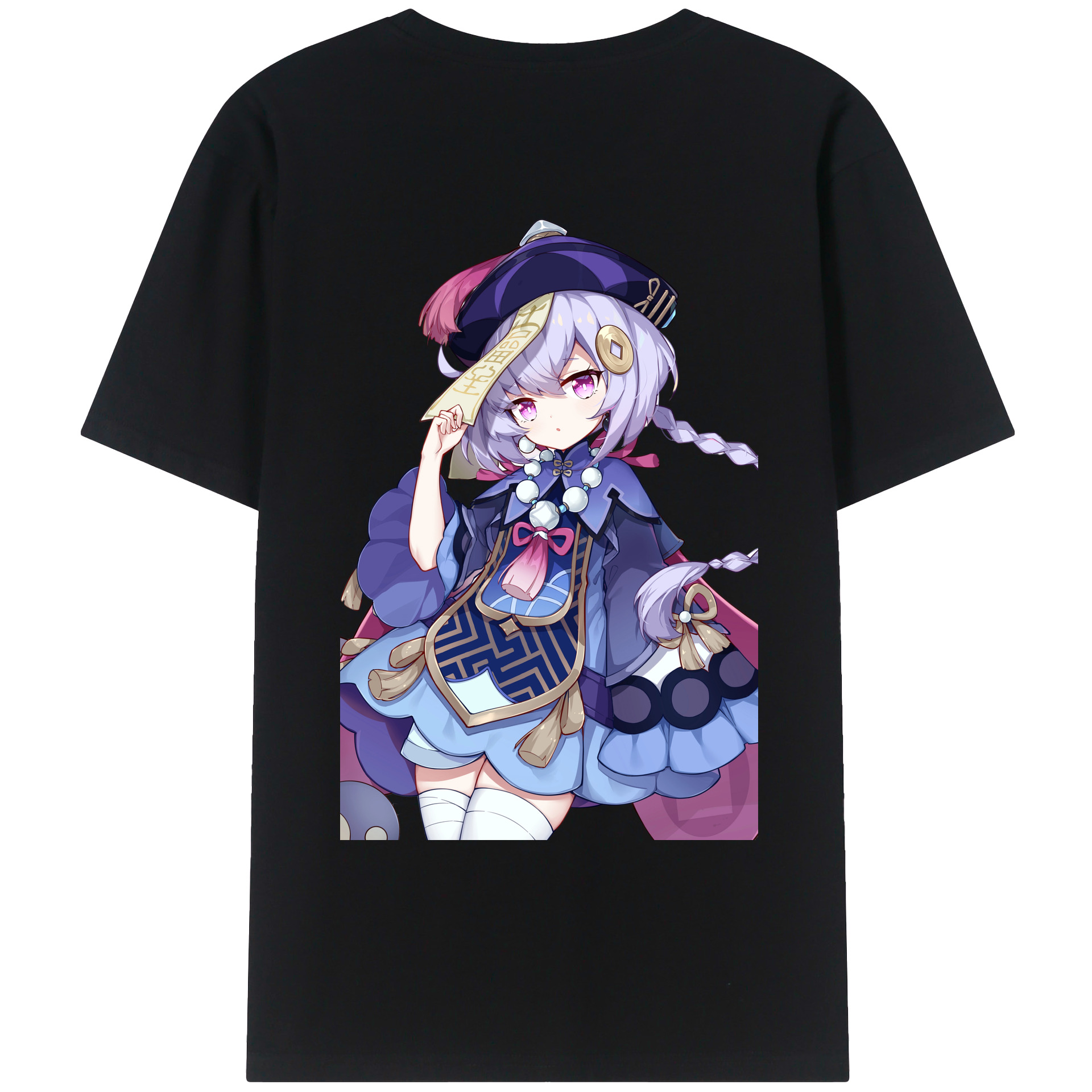 げんし神 七七 なな  genshin Nana レディース半袖Tシャツ(バックプリント)