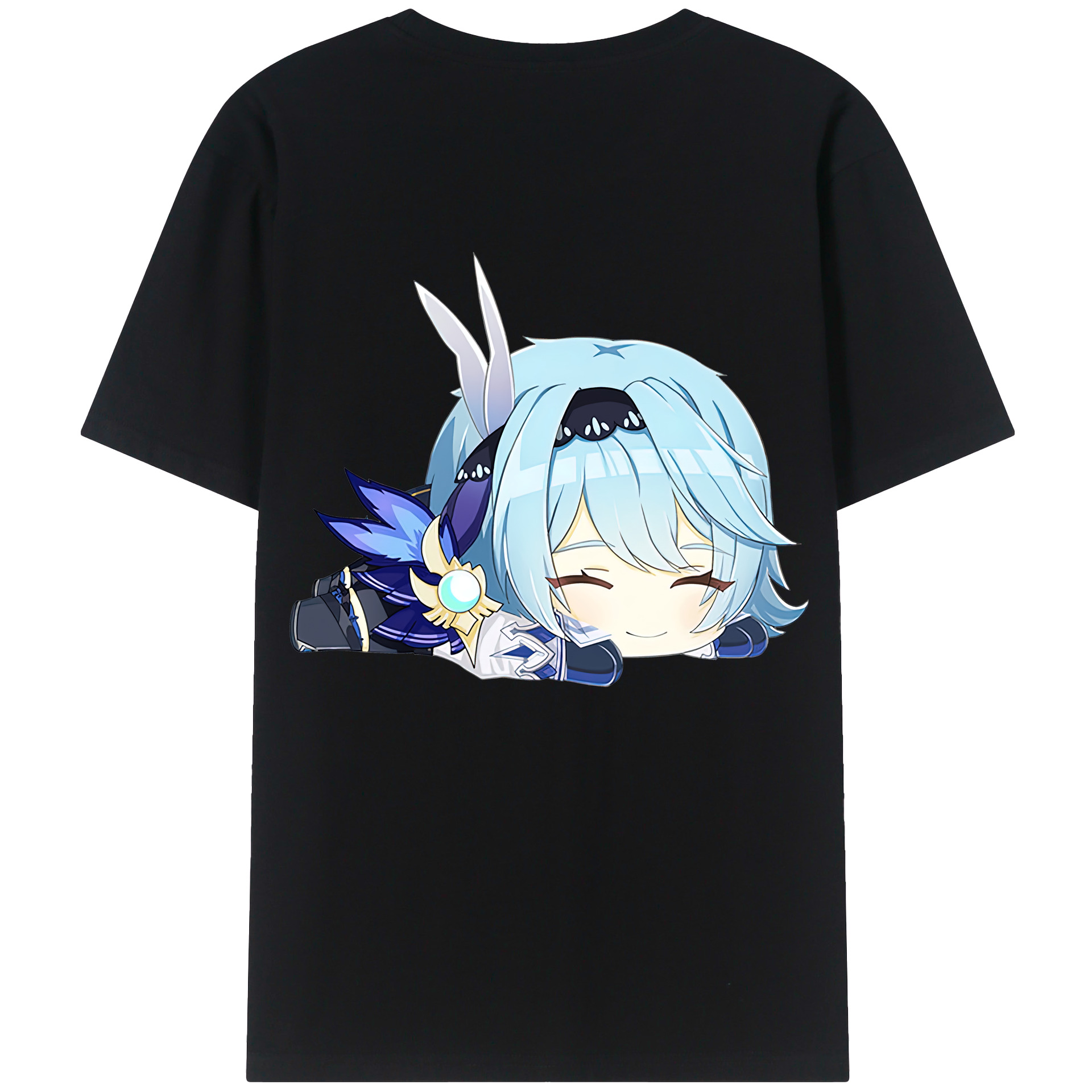 げんし神 优菈 ゆうら genshin Yūra レディース半袖Tシャツ(バックプリント)