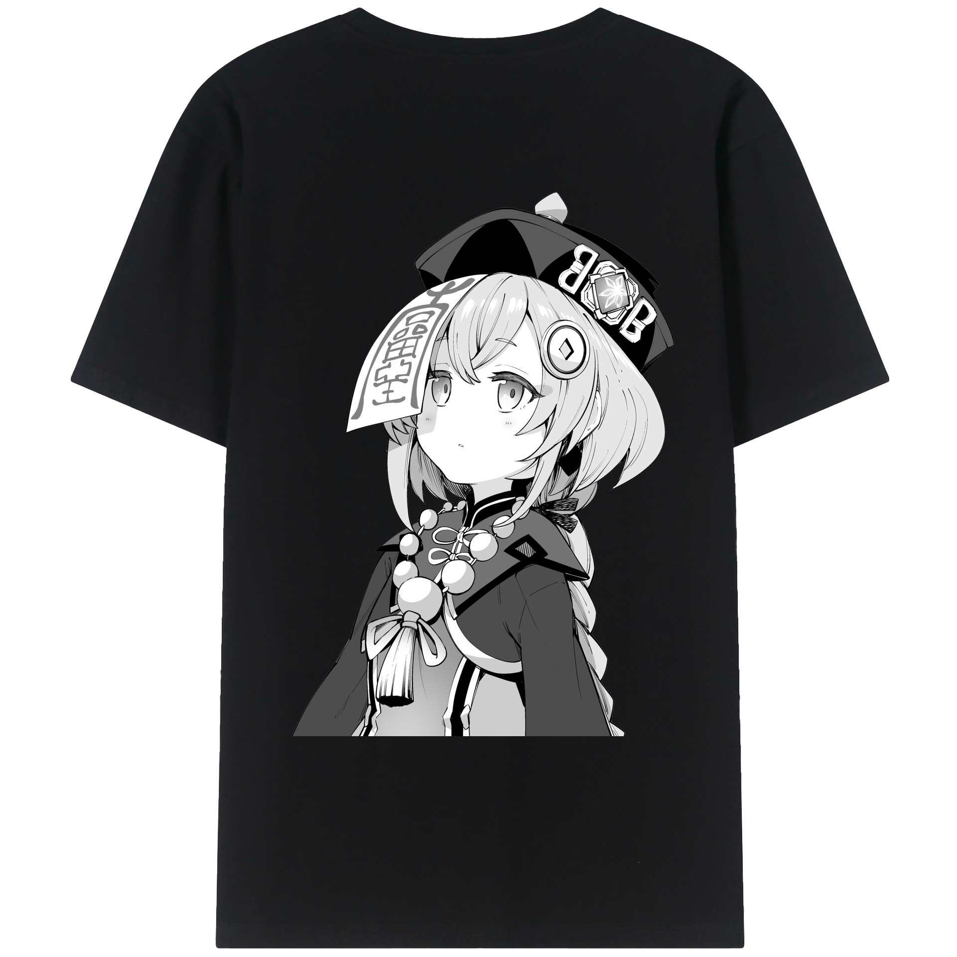 げんし神 七七 なな  genshin Nana レディース半袖Tシャツ(バックプリント)