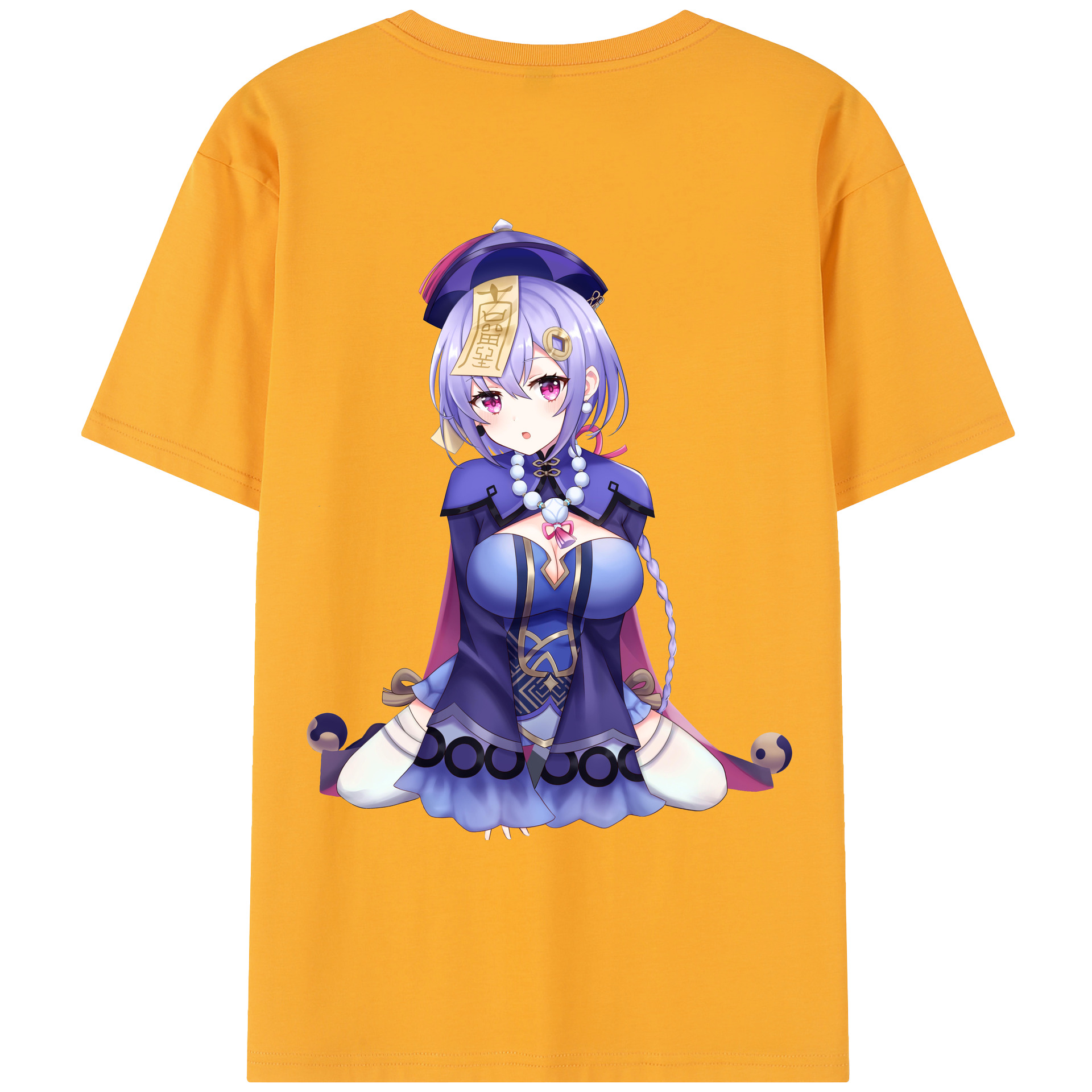 げんし神 七七 なな  genshin Nana レディース半袖Tシャツ(バックプリント)