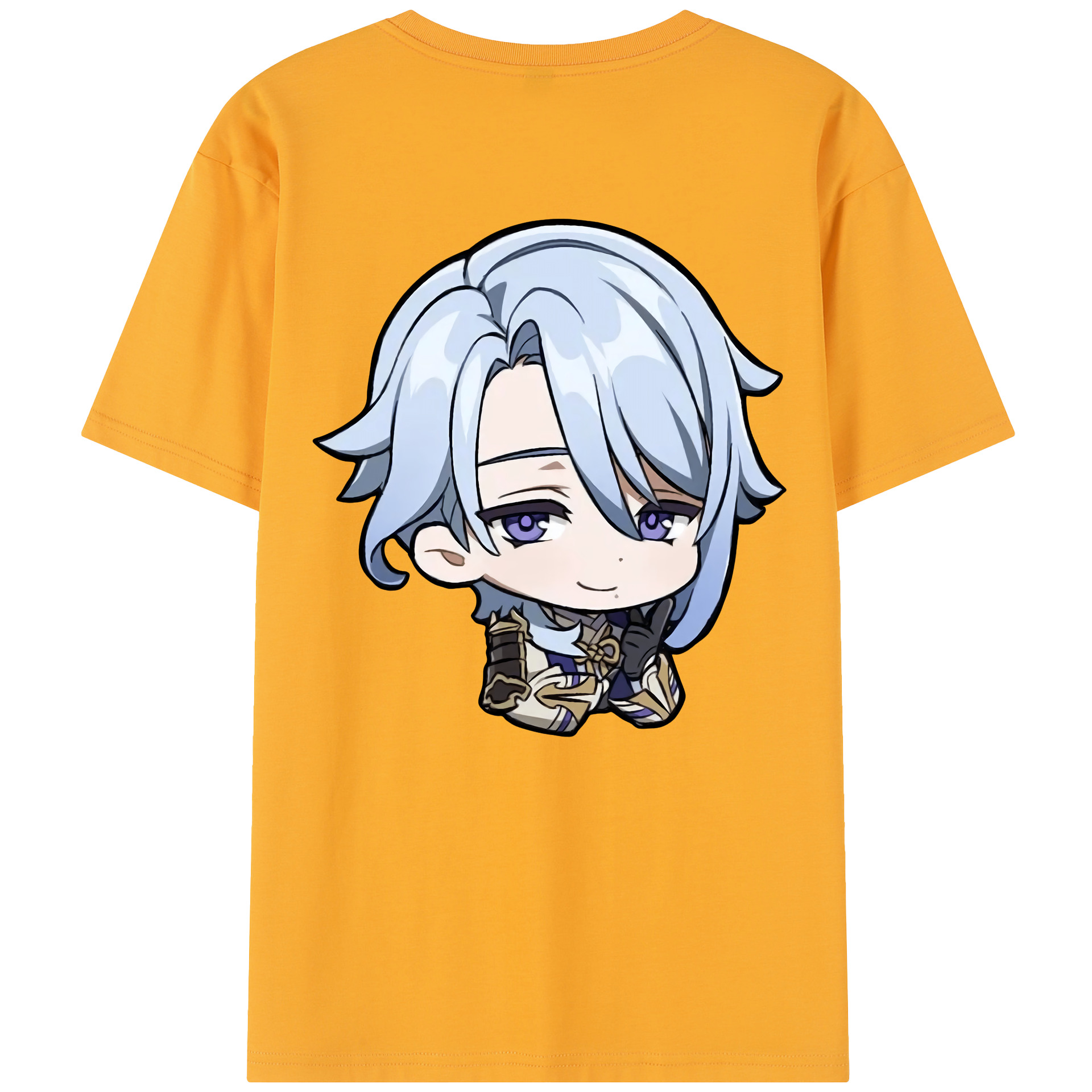 げんし神 神里綾人 かみさとあやと genshin Kamisato Ayato レディース半袖Tシャツ(バックプリント)