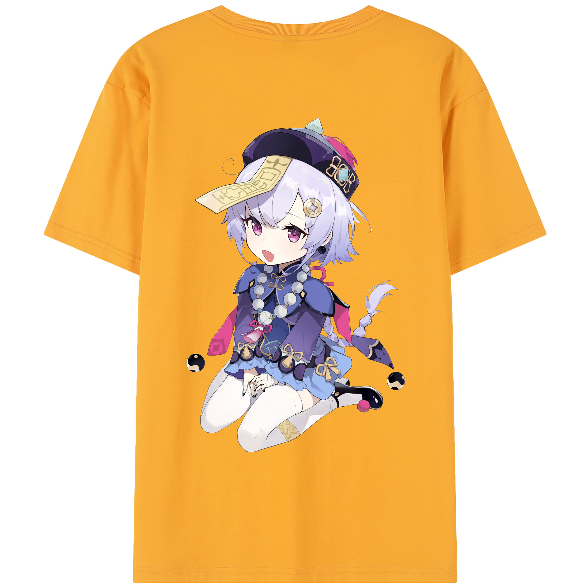 げんし神 七七 なな  genshin Nana レディース半袖Tシャツ(バックプリント)