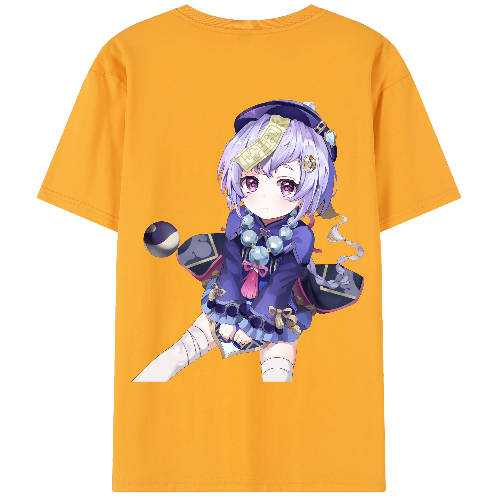 げんし神 七七 なな  genshin Nana レディース半袖Tシャツ(バックプリント)