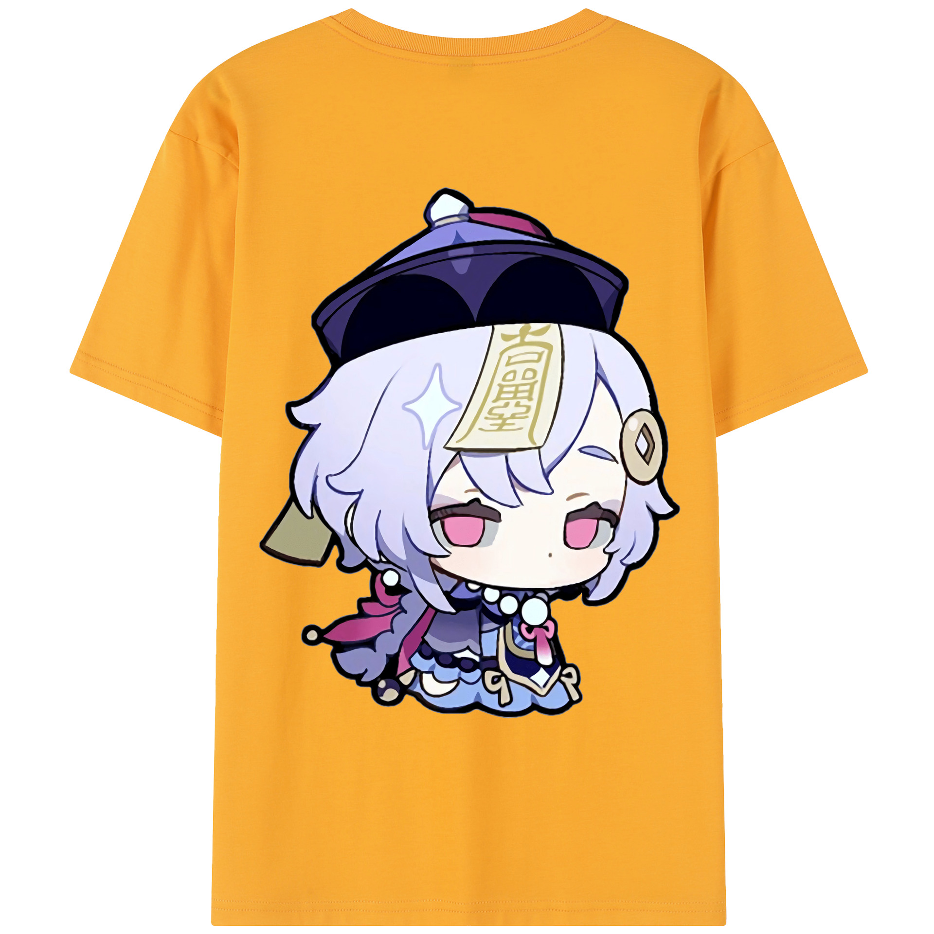 げんし神 七七 なな  genshin Nana レディース半袖Tシャツ(バックプリント)
