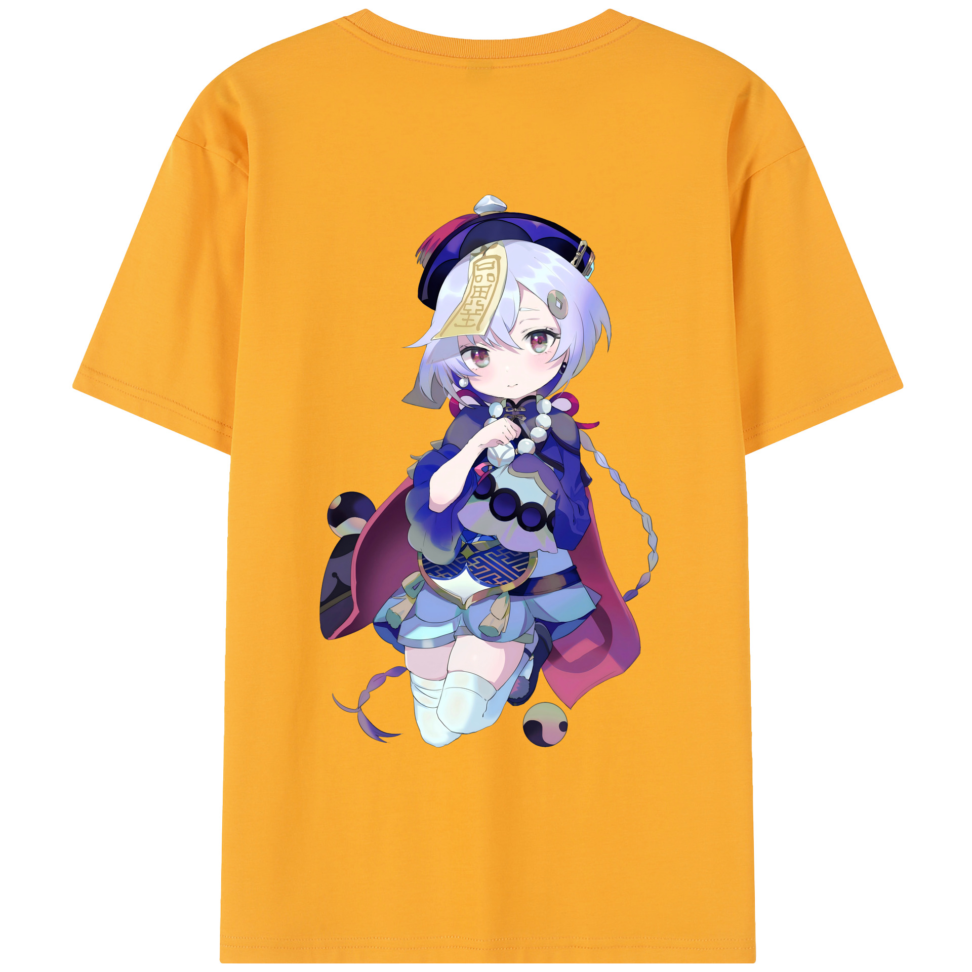 げんし神 七七 なな  genshin Nana レディース半袖Tシャツ(バックプリント)