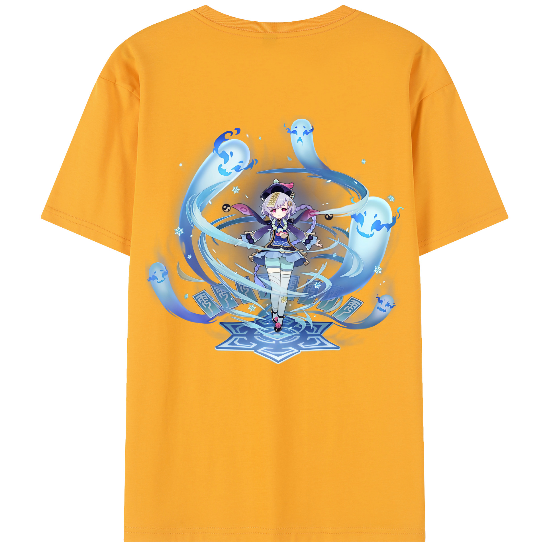 げんし神 七七 なな  genshin Nana レディース半袖Tシャツ(バックプリント)