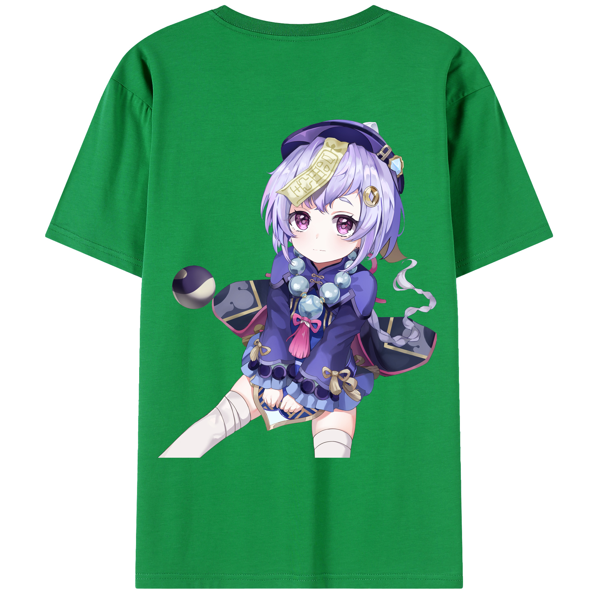 げんし神 七七 なな  genshin Nana レディース半袖Tシャツ(バックプリント)