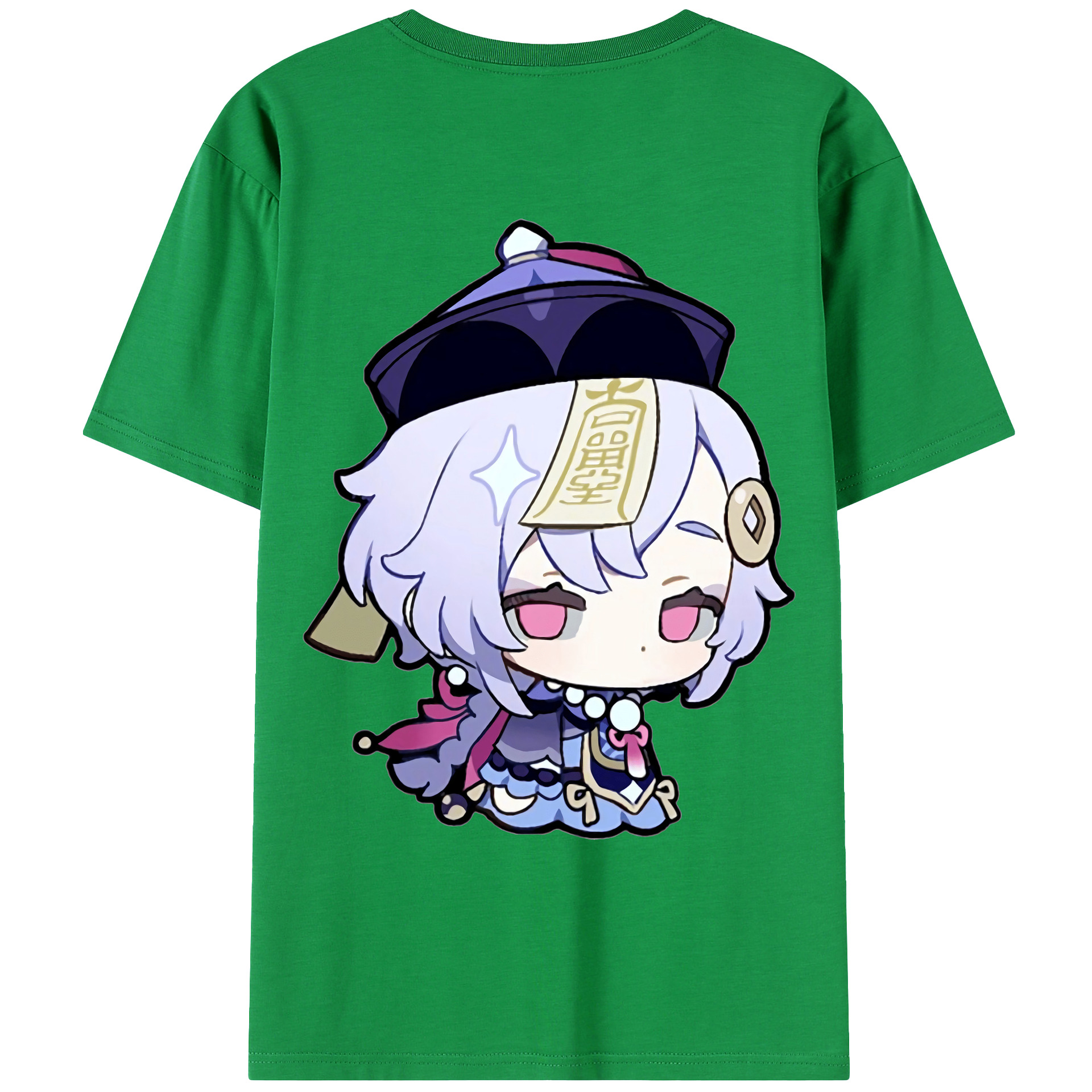 げんし神 七七 なな  genshin Nana レディース半袖Tシャツ(バックプリント)
