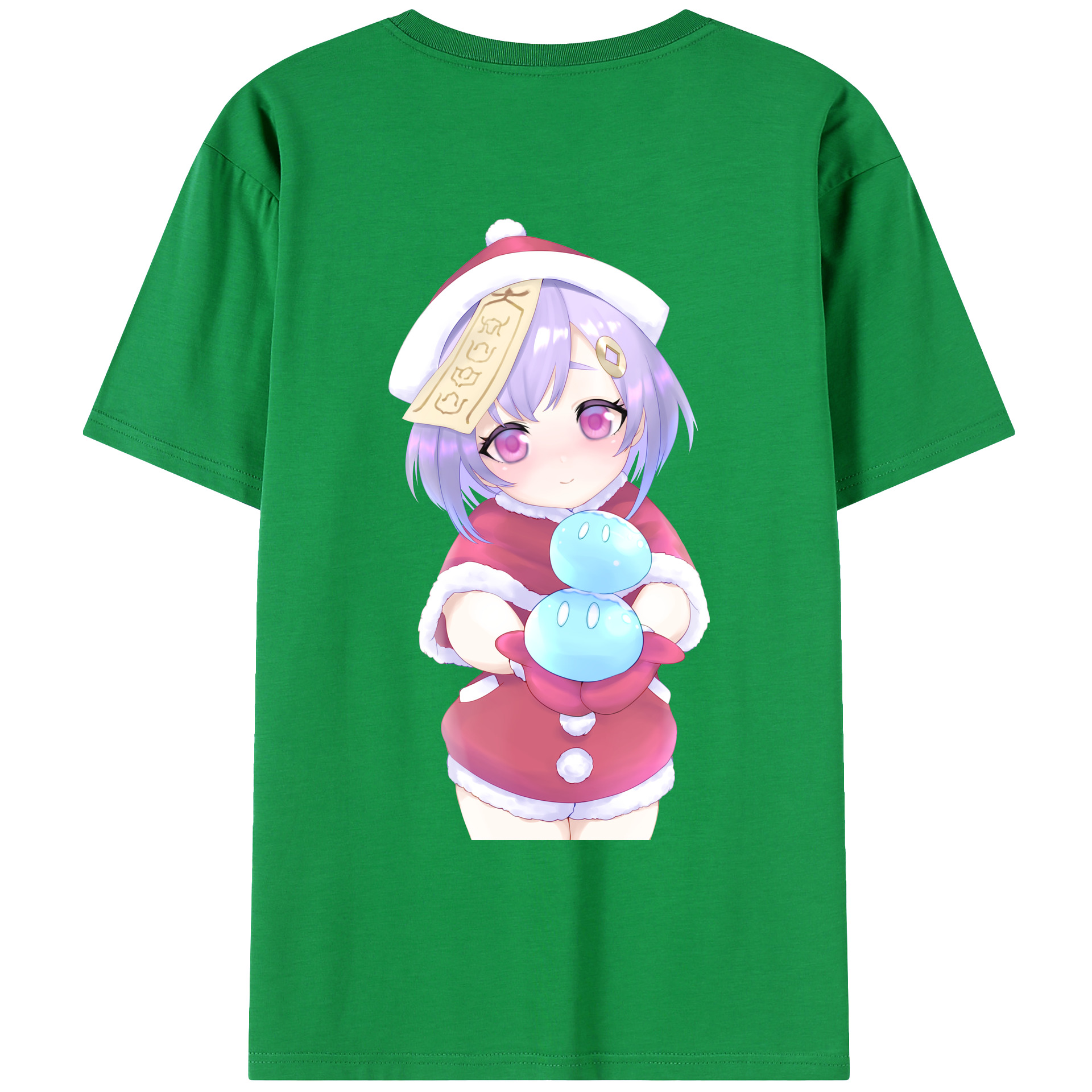 げんし神 七七 なな  genshin Nana レディース半袖Tシャツ(バックプリント)