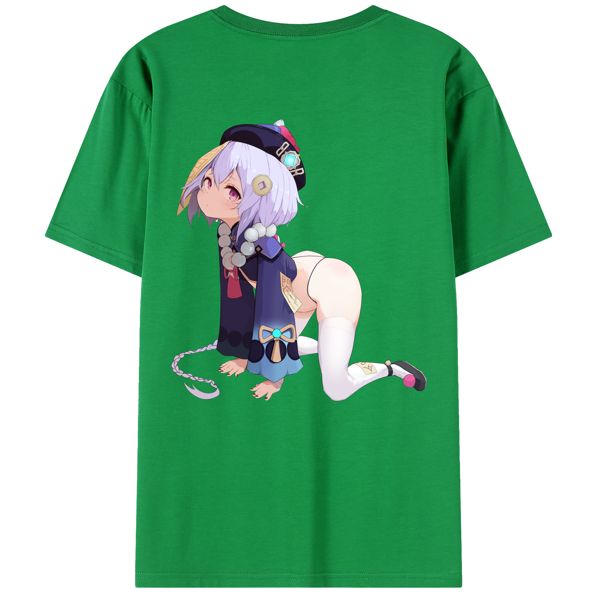 げんし神 七七 なな  genshin Nana レディース半袖Tシャツ(バックプリント)