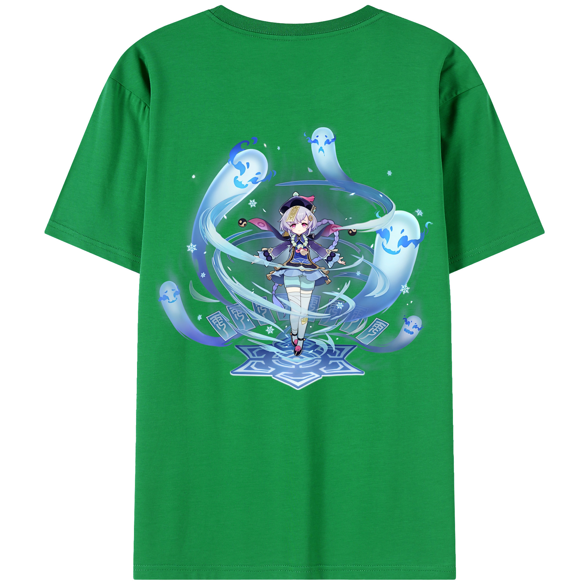 げんし神 七七 なな  genshin Nana レディース半袖Tシャツ(バックプリント)