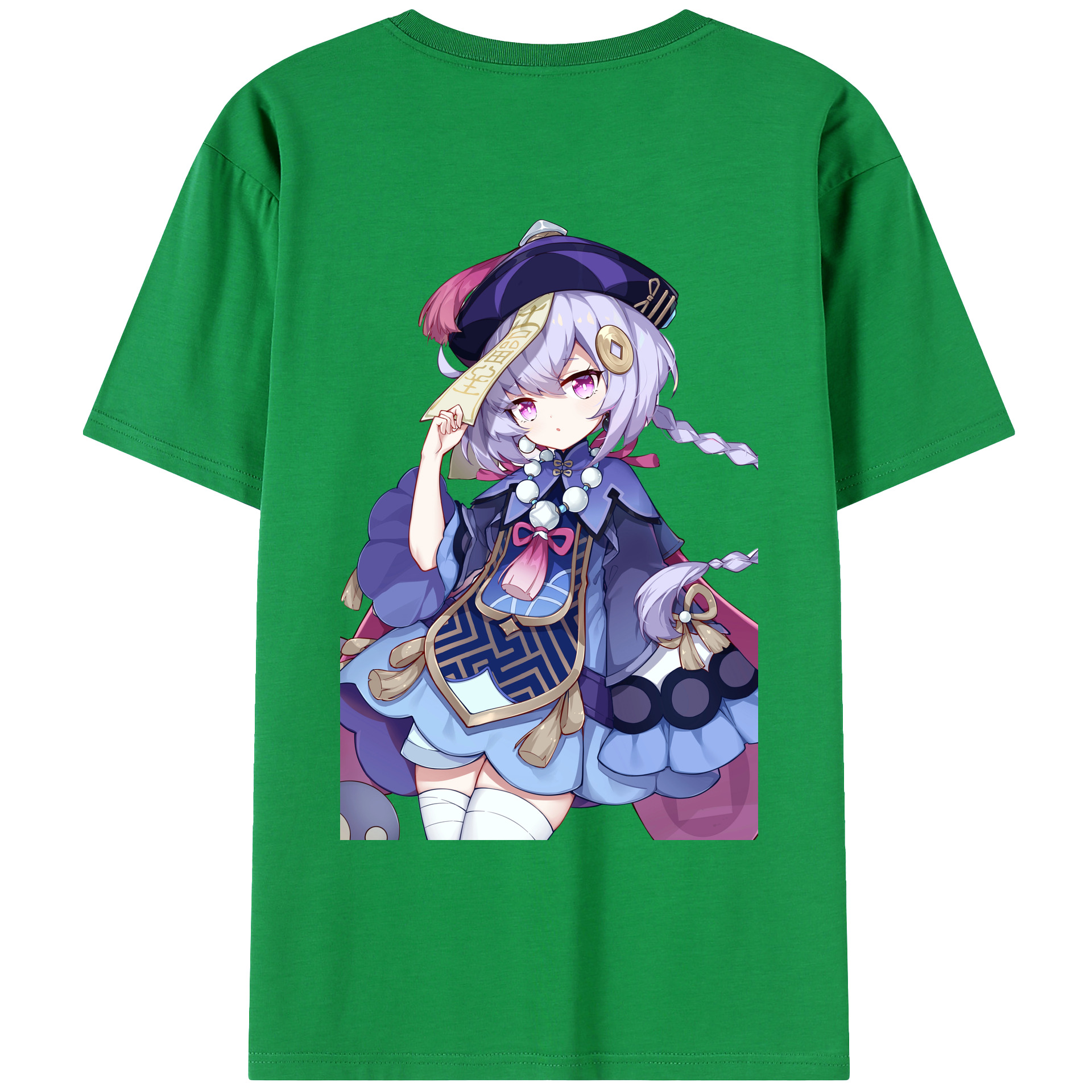 げんし神 七七 なな  genshin Nana レディース半袖Tシャツ(バックプリント)