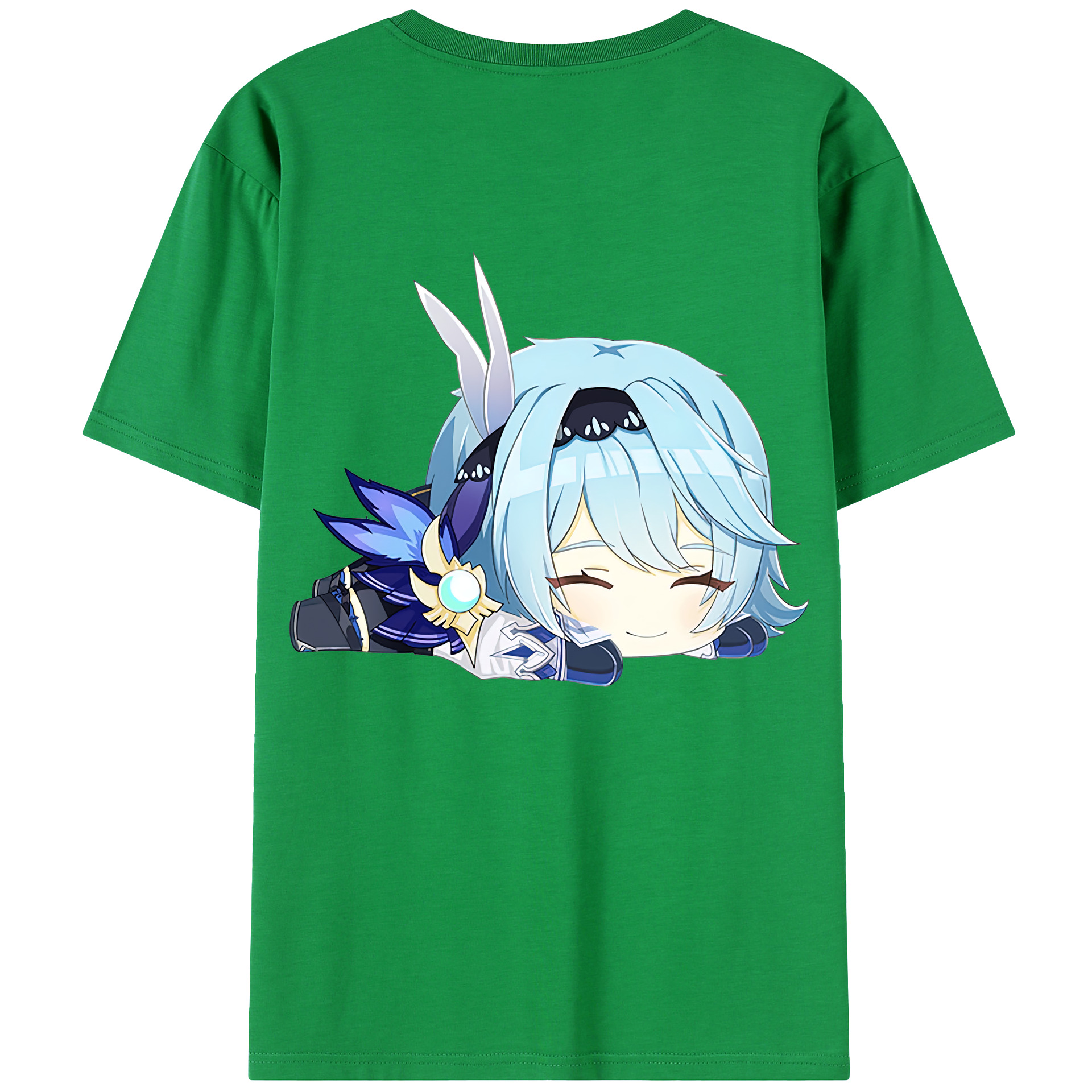 げんし神 优菈 ゆうら genshin Yūra レディース半袖Tシャツ(バックプリント)
