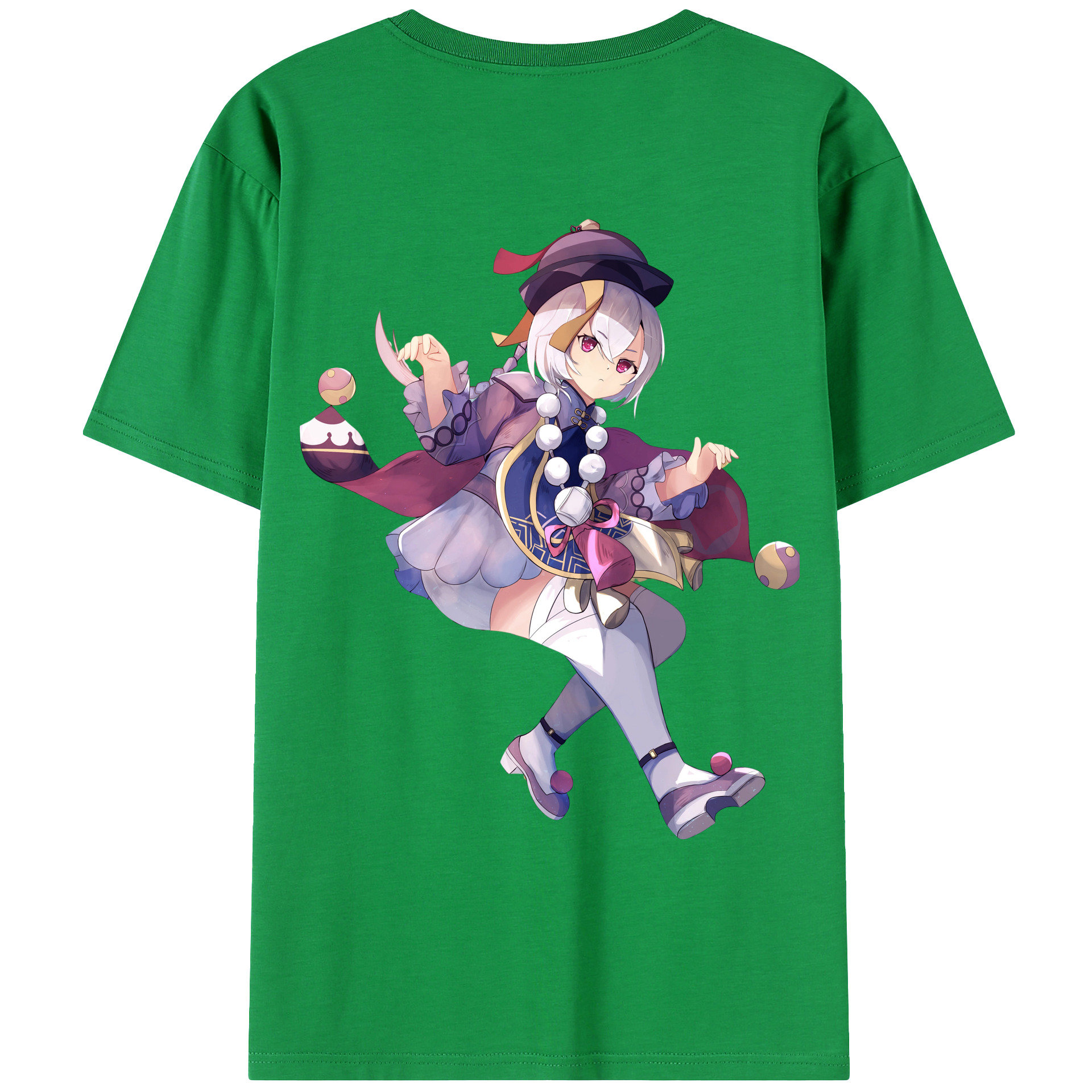 げんし神 七七 なな  genshin Nana レディース半袖Tシャツ(バックプリント)