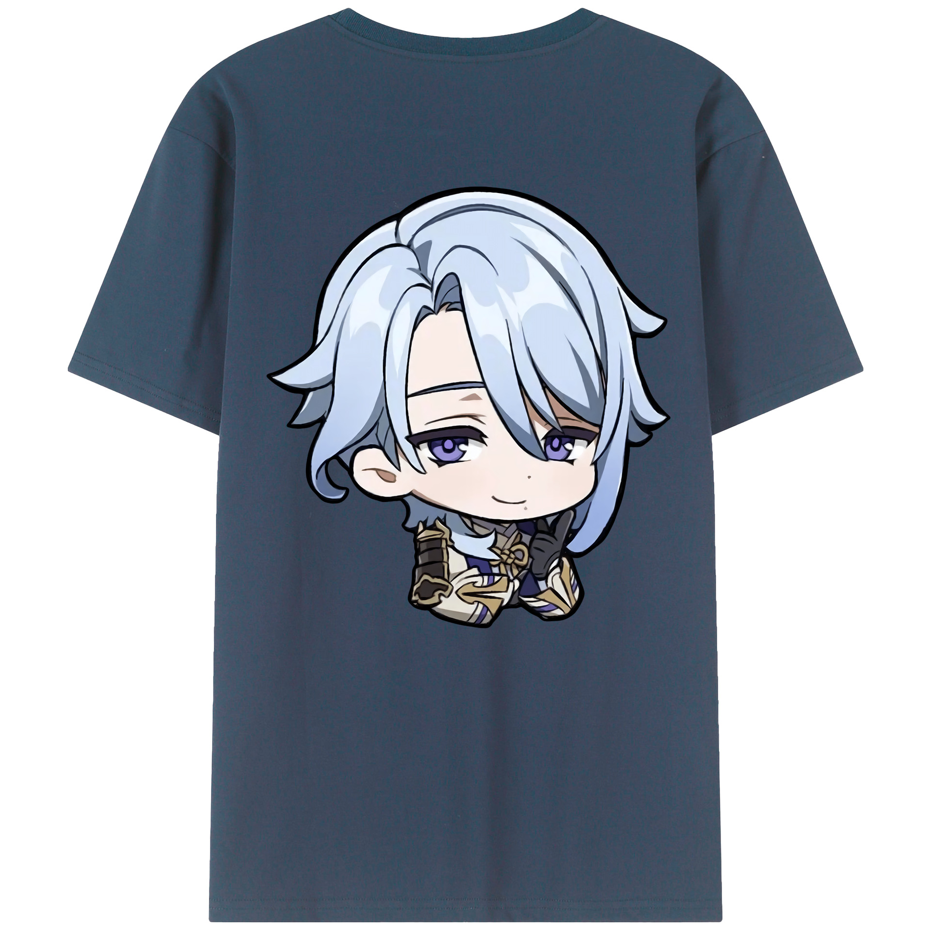 げんし神 神里綾人 かみさとあやと genshin Kamisato Ayato レディース半袖Tシャツ(バックプリント)