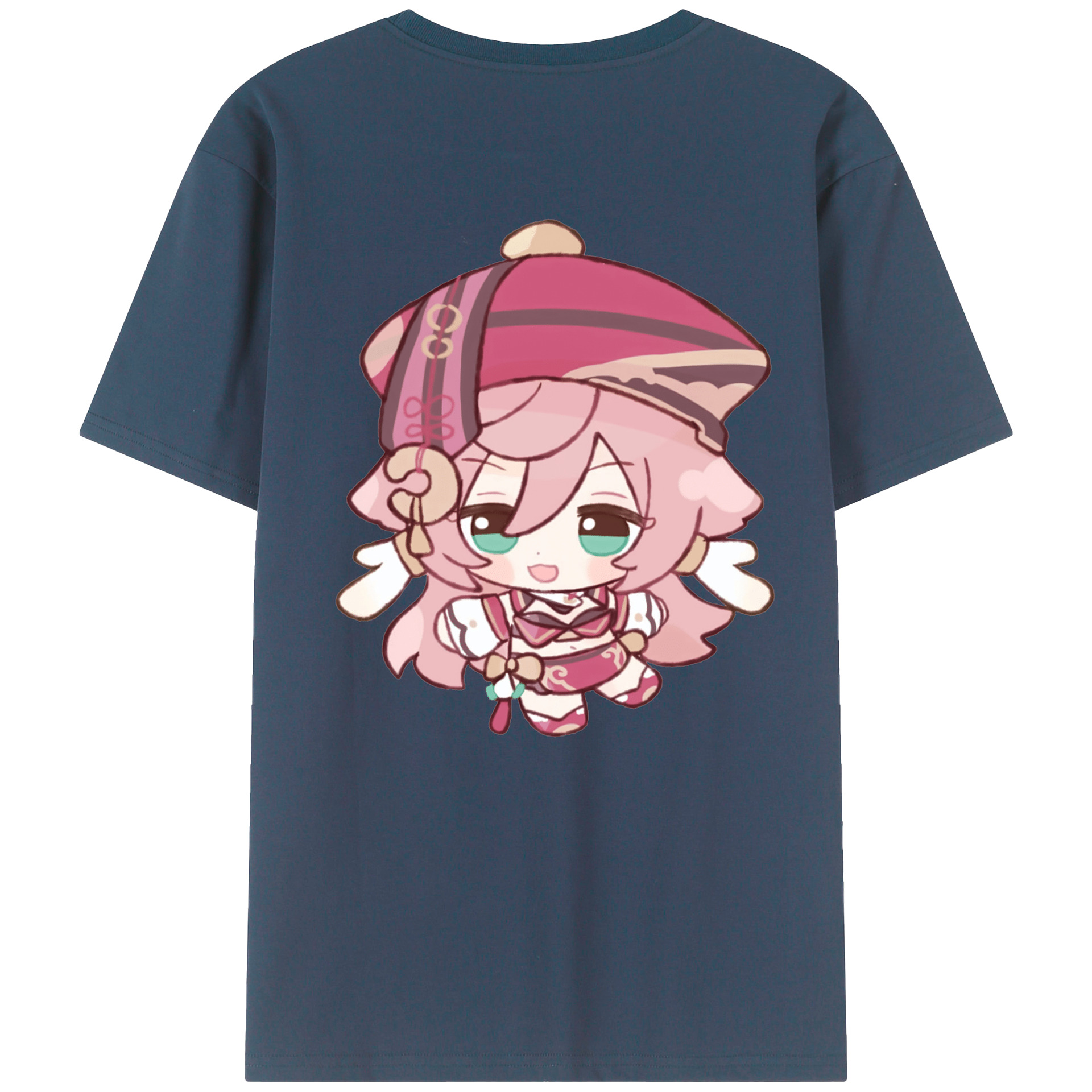 げんし神 ヤンフェイ genshin Yanfei レディース半袖Tシャツ(バックプリント)