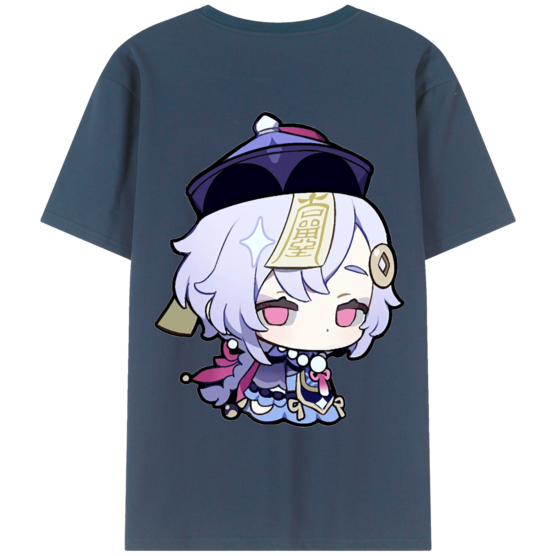 げんし神 七七 なな  genshin Nana レディース半袖Tシャツ(バックプリント)