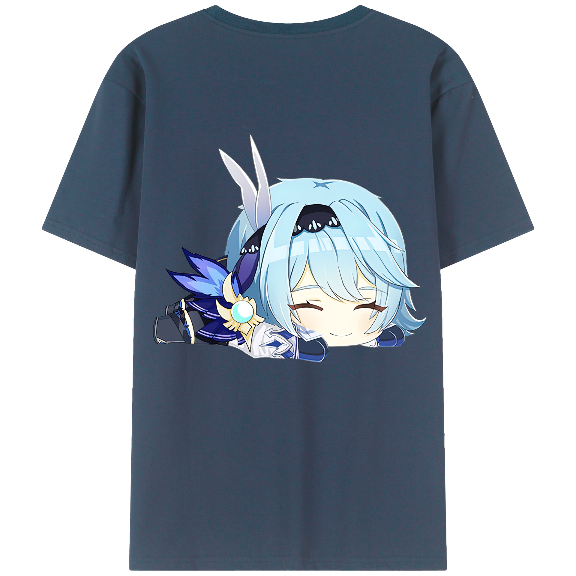げんし神 优菈 ゆうら genshin Yūra レディース半袖Tシャツ(バックプリント)